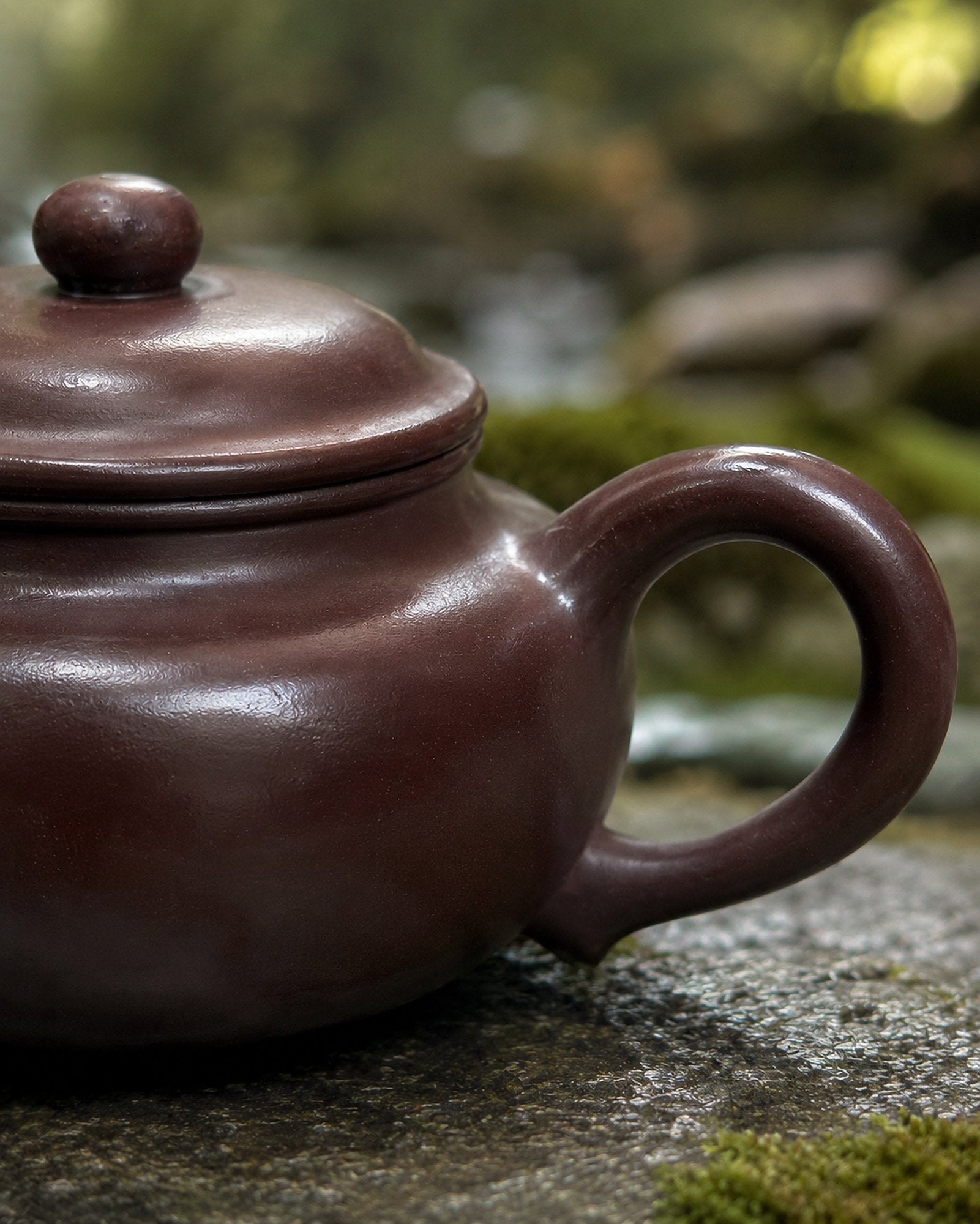 Product view 5 of 200ml Fanggu zisha teapot in Shihong Clay, No. 130