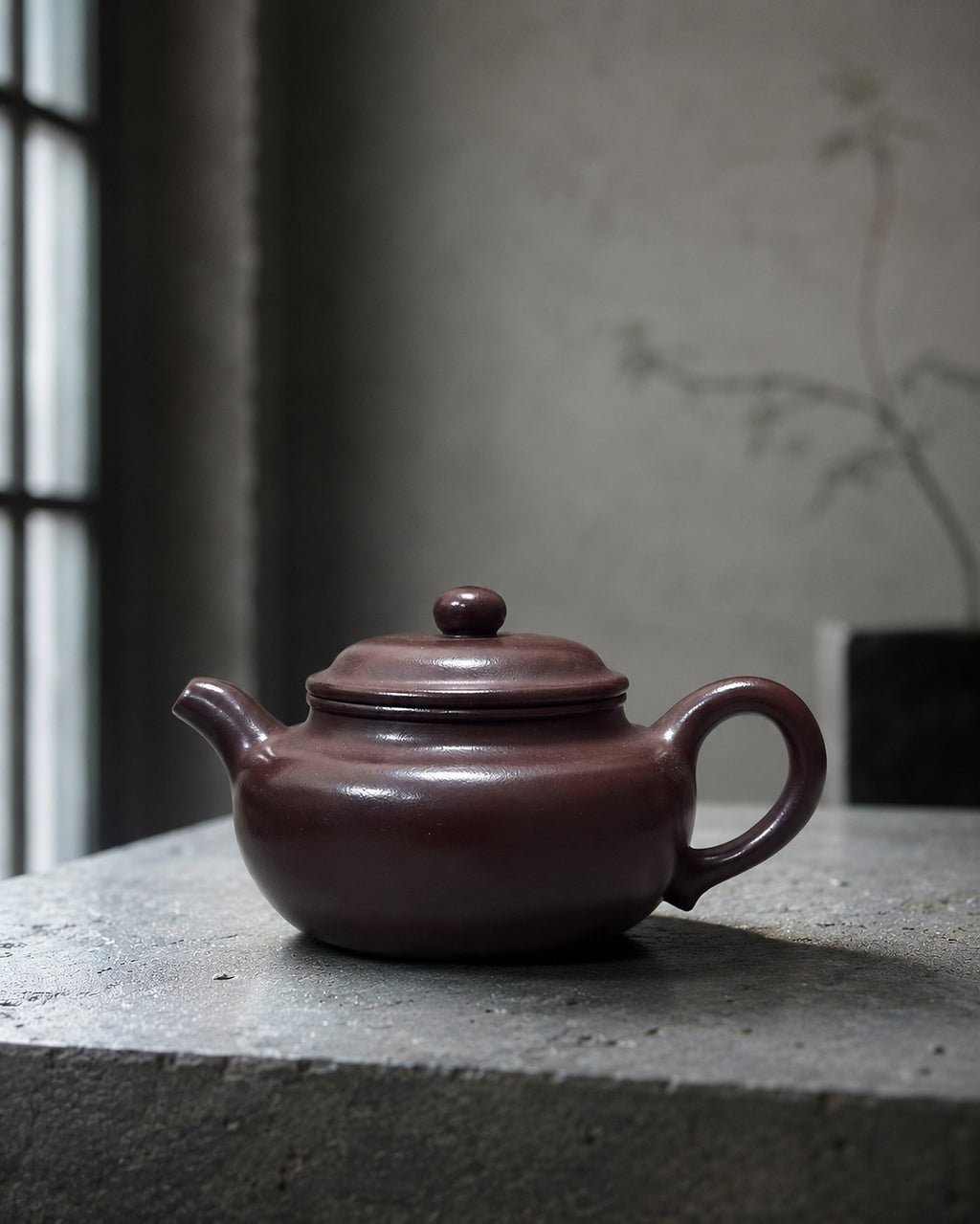 Product view 6 of 200ml Fanggu zisha teapot in Shihong Clay, No. 130