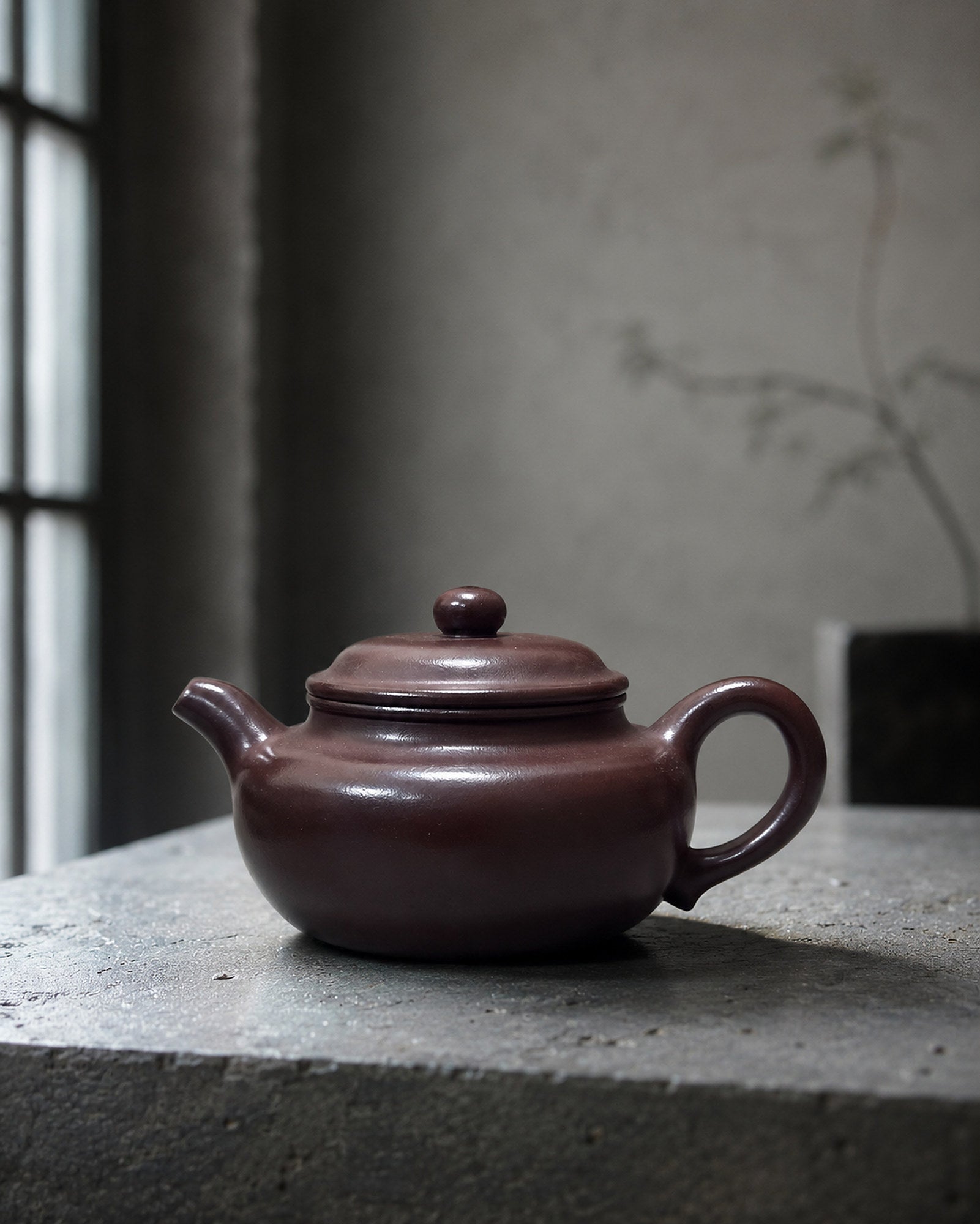 Product view 6 of 200ml Fanggu zisha teapot in Shihong Clay, No. 130