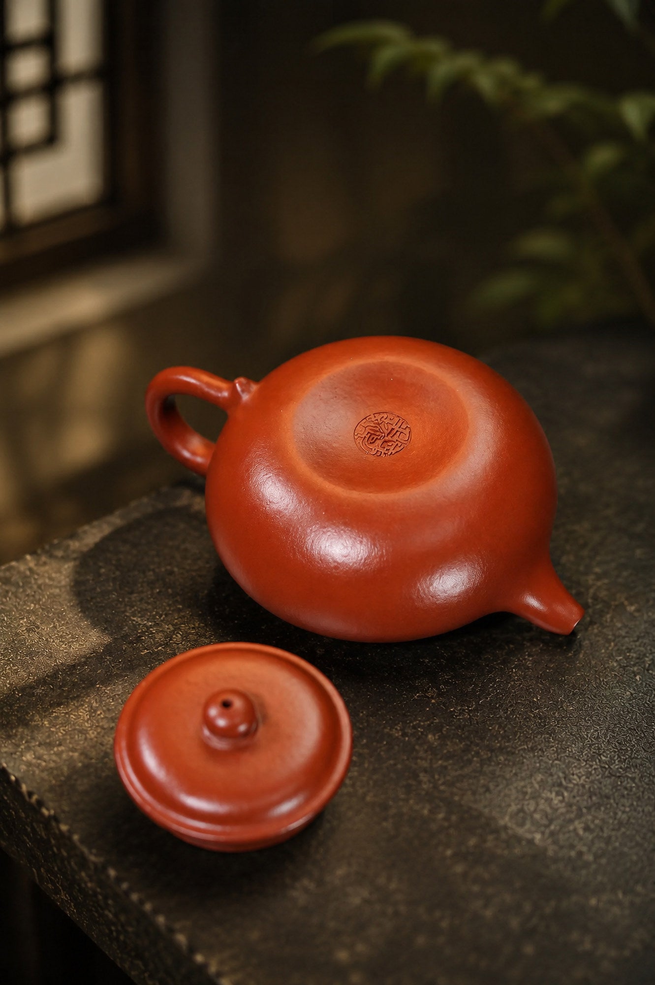 Product view 3 of 70ml Fanggu zisha teapot in Zhuni Clay, No. 350