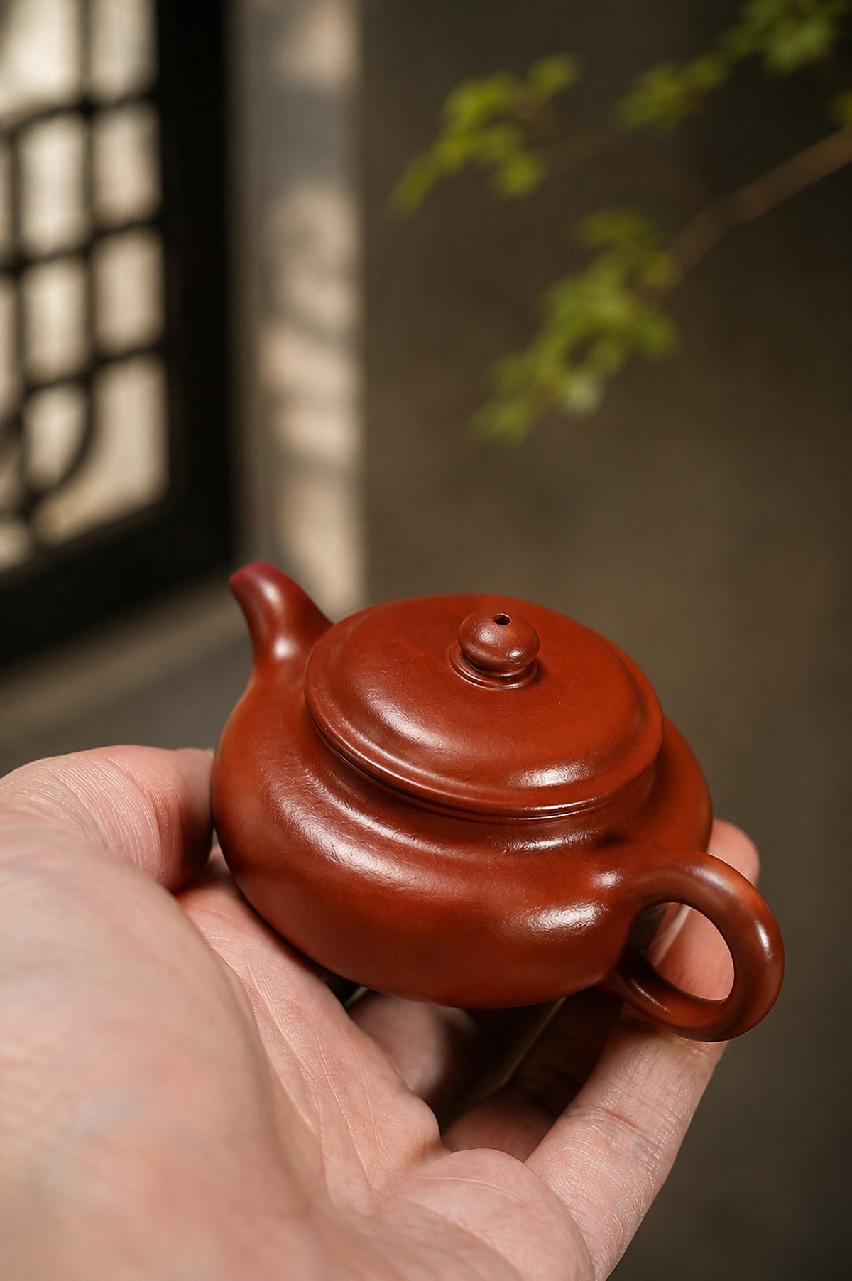 Product view 8 of 70ml Fanggu zisha teapot in Zhuni Clay, No. 350