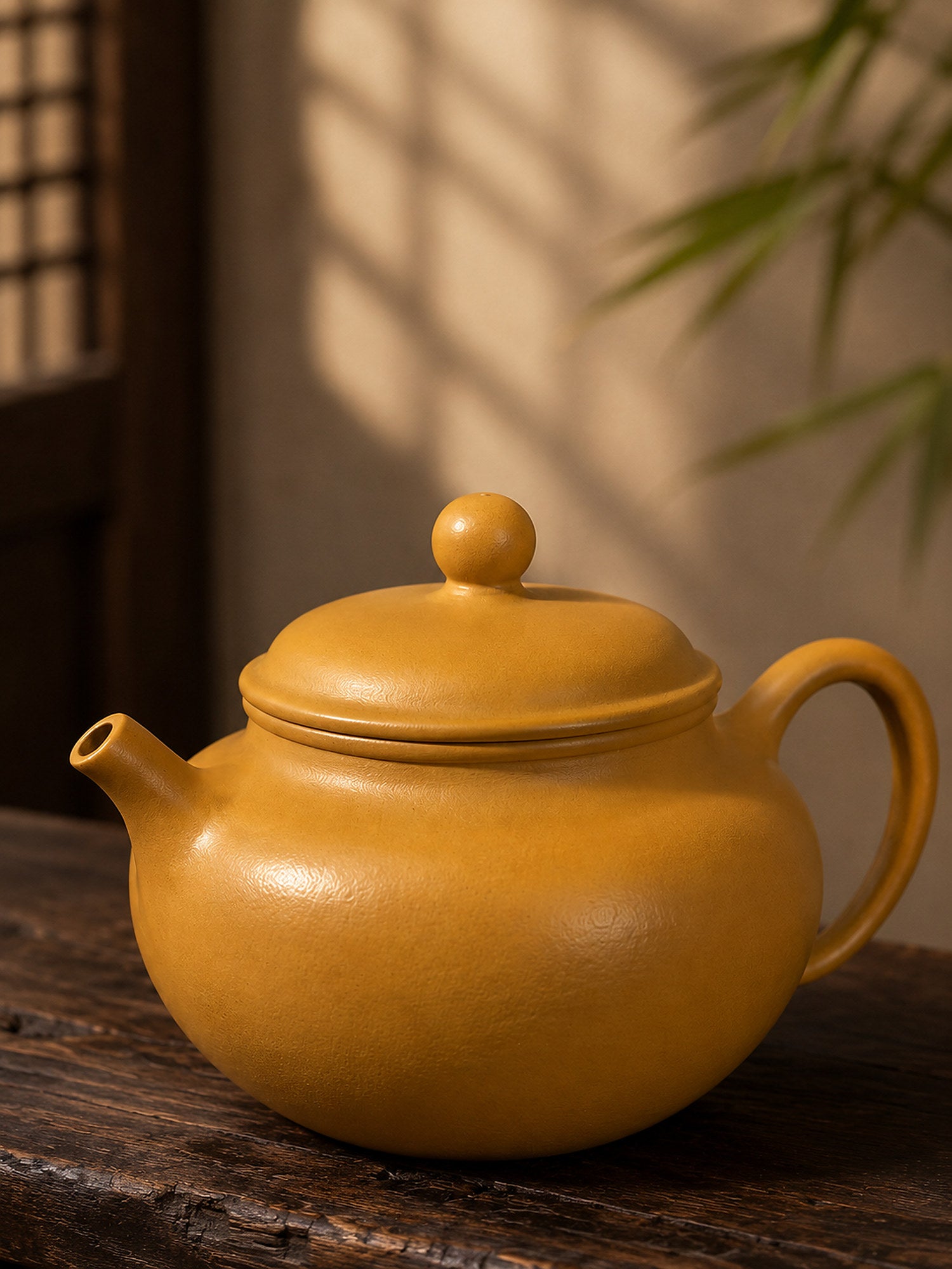 Product view 3 of 100ml Gong Zhu zisha teapot in Golden Zhuni Clay, No. 026