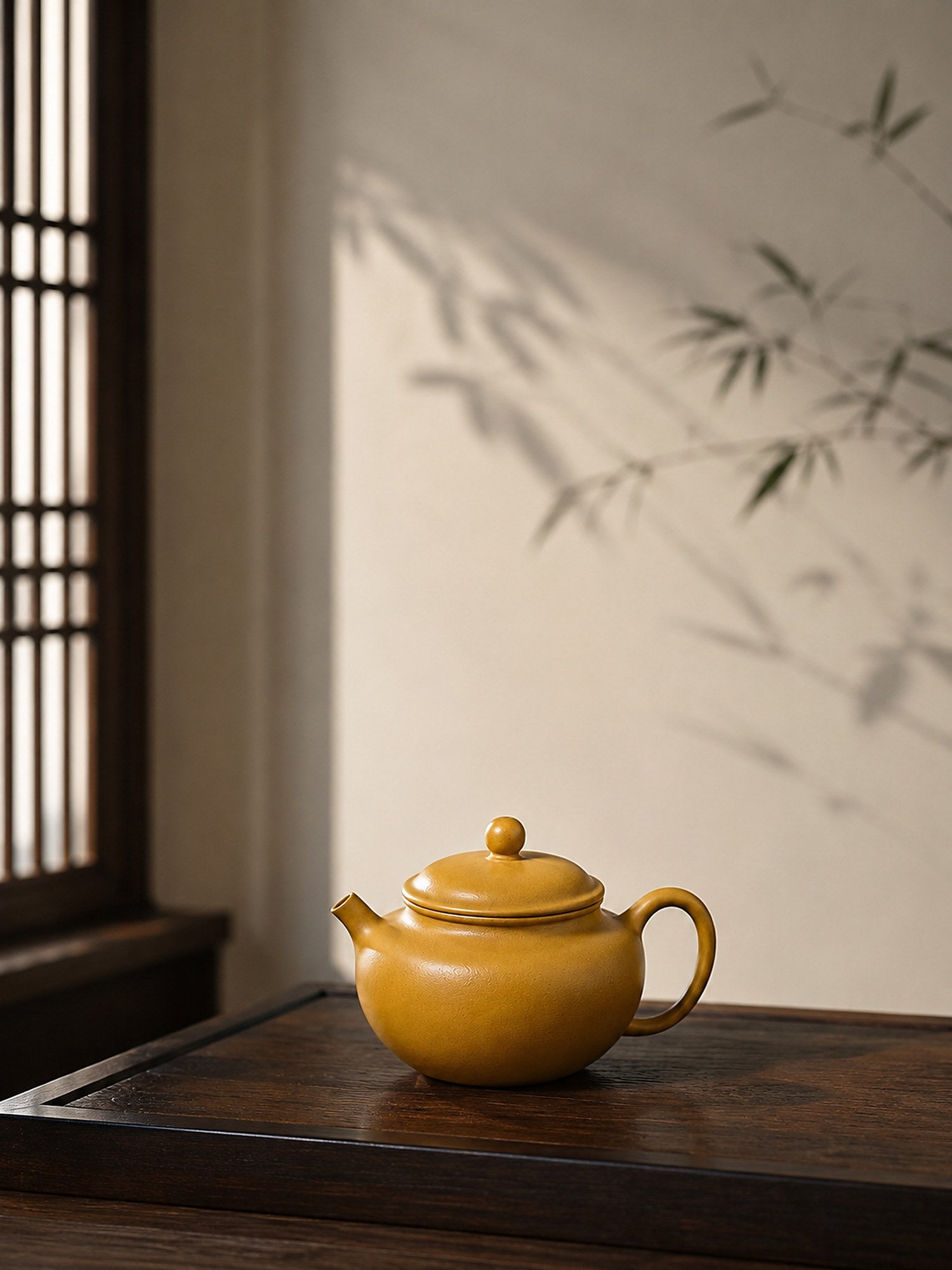 Product view 4 of 100ml Gong Zhu zisha teapot in Golden Zhuni Clay, No. 026