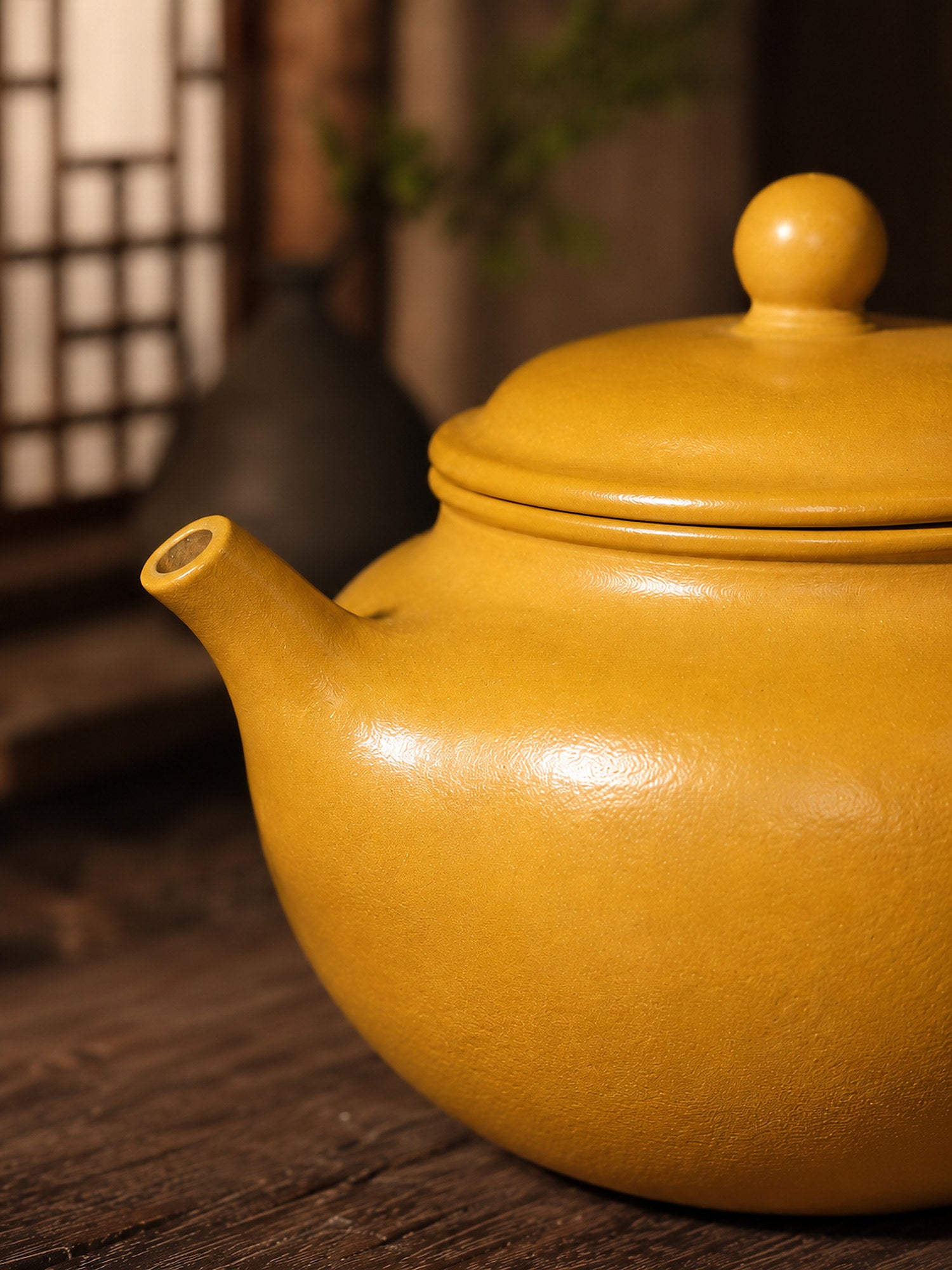 Product view 5 of 100ml Gong Zhu zisha teapot in Golden Zhuni Clay, No. 026