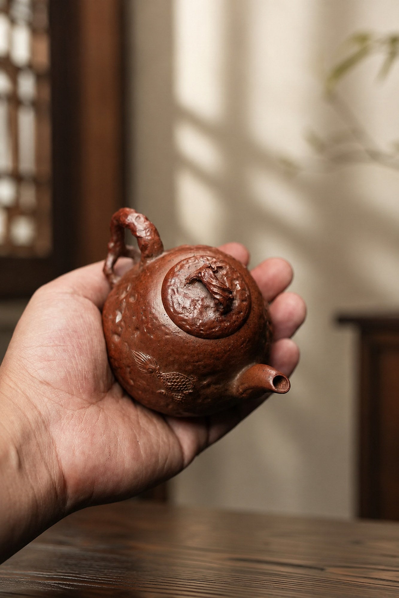 Product view 1 of 150ml Gongchun zisha teapot in Golden Duanni Clay, No. 335