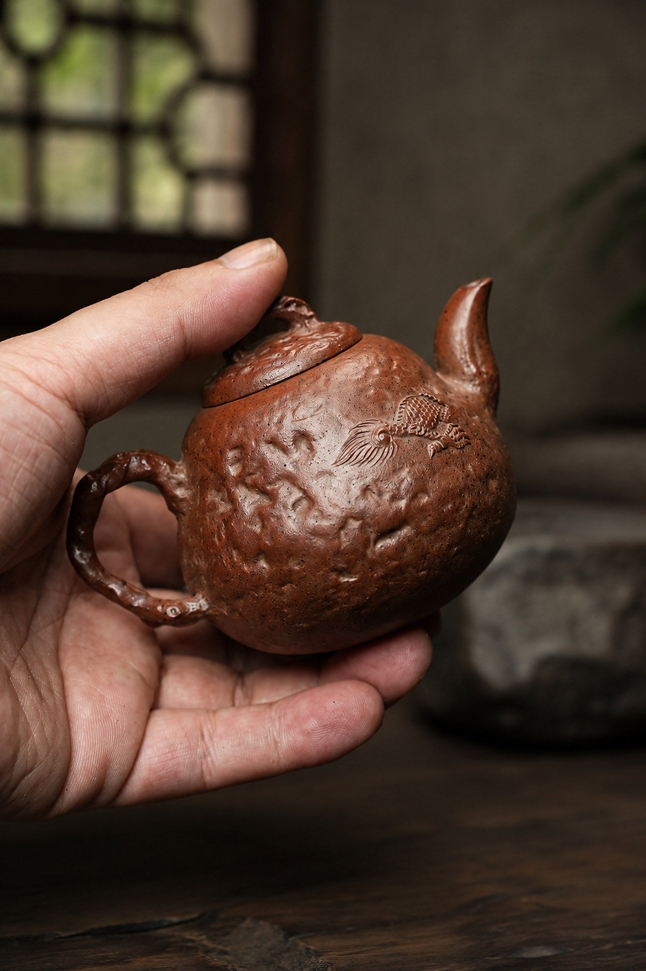 Product view 3 of 150ml Gongchun zisha teapot in Golden Duanni Clay, No. 335