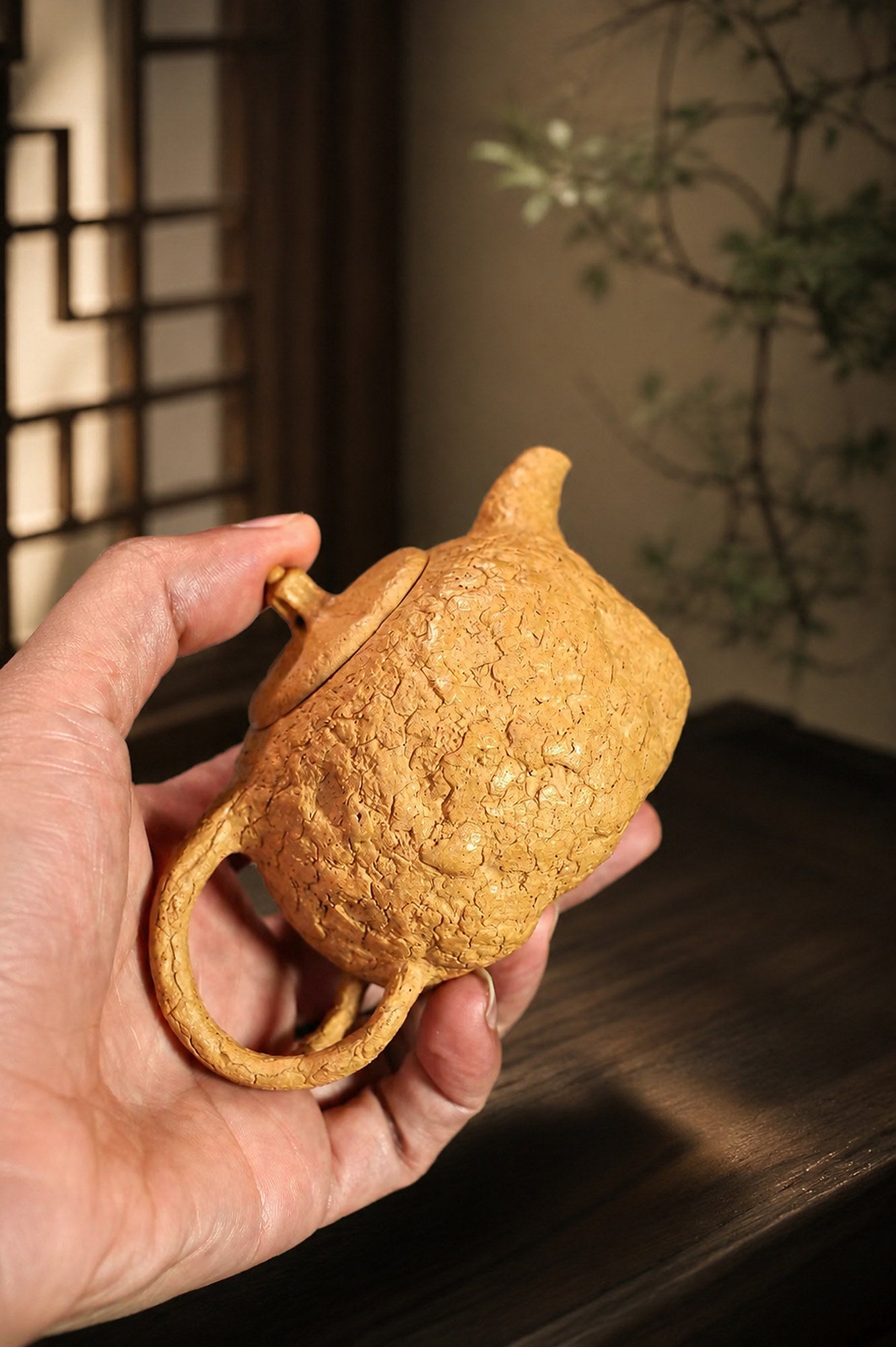 Product view 2 of 160ml Gongchun zisha teapot in Golden Duanni Clay, No. 369