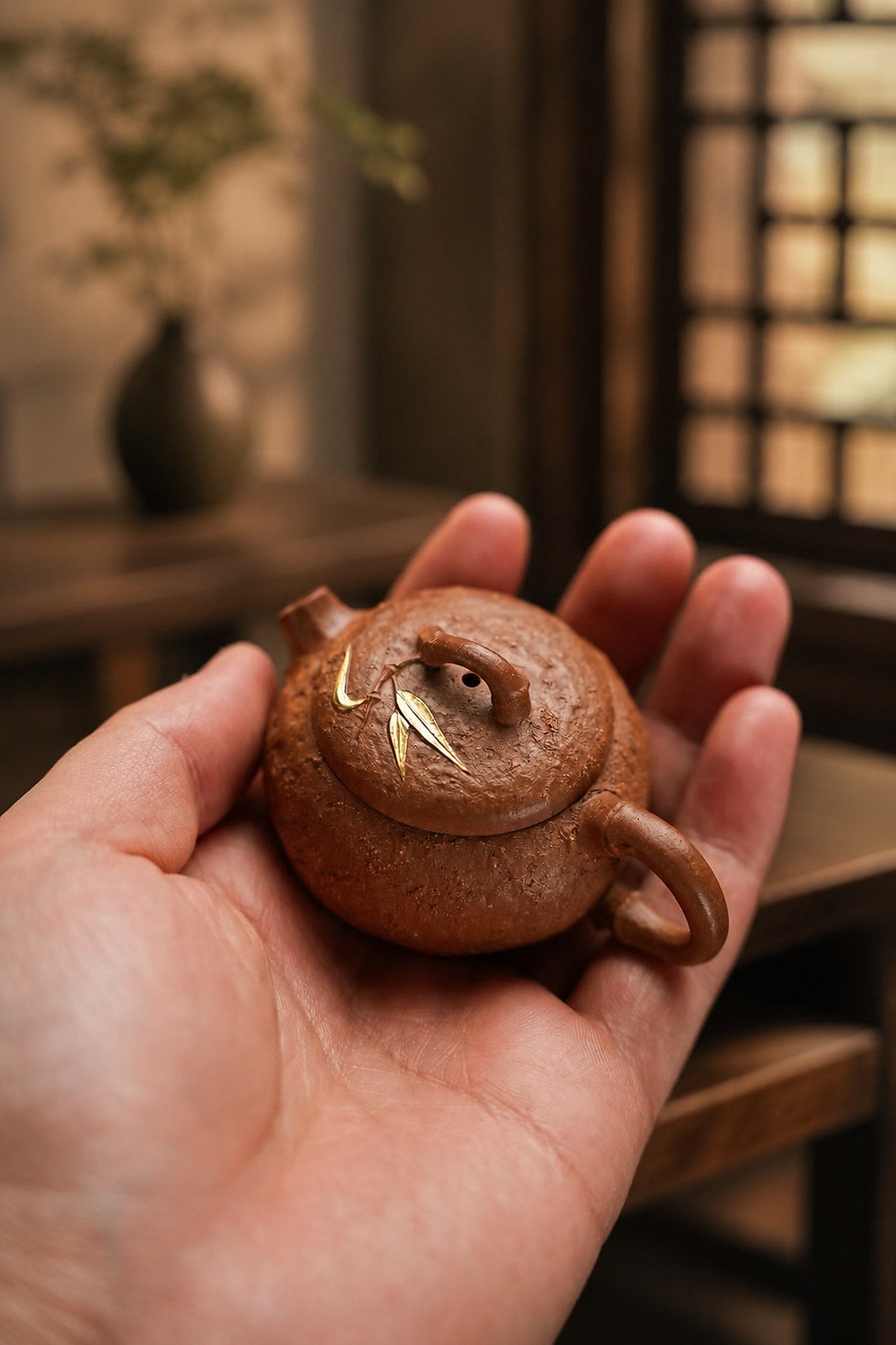 Product view 1 of 50ml Gongchun zisha teapot in Yellow Jiangponi Clay, No. 283