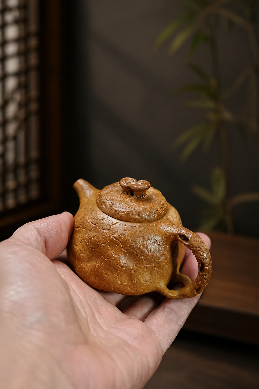 Product view 7 of 80ml Gongchun zisha teapot in Zhuni Clay, No. 394