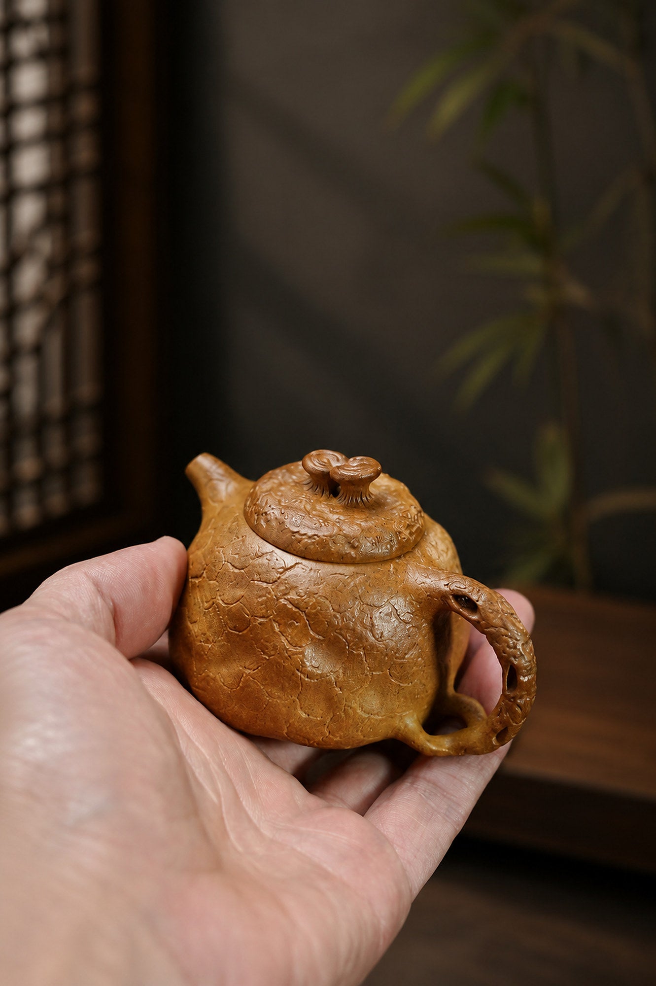 Product view 7 of 80ml Gongchun zisha teapot in Zhuni Clay, No. 394
