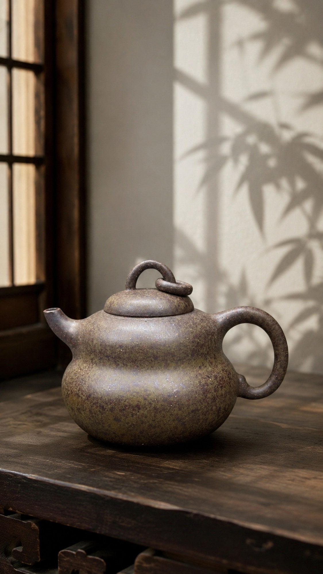 Product view 1 of 210ml Gourd Form zisha teapot in Xiekeqing Clay, No. 192