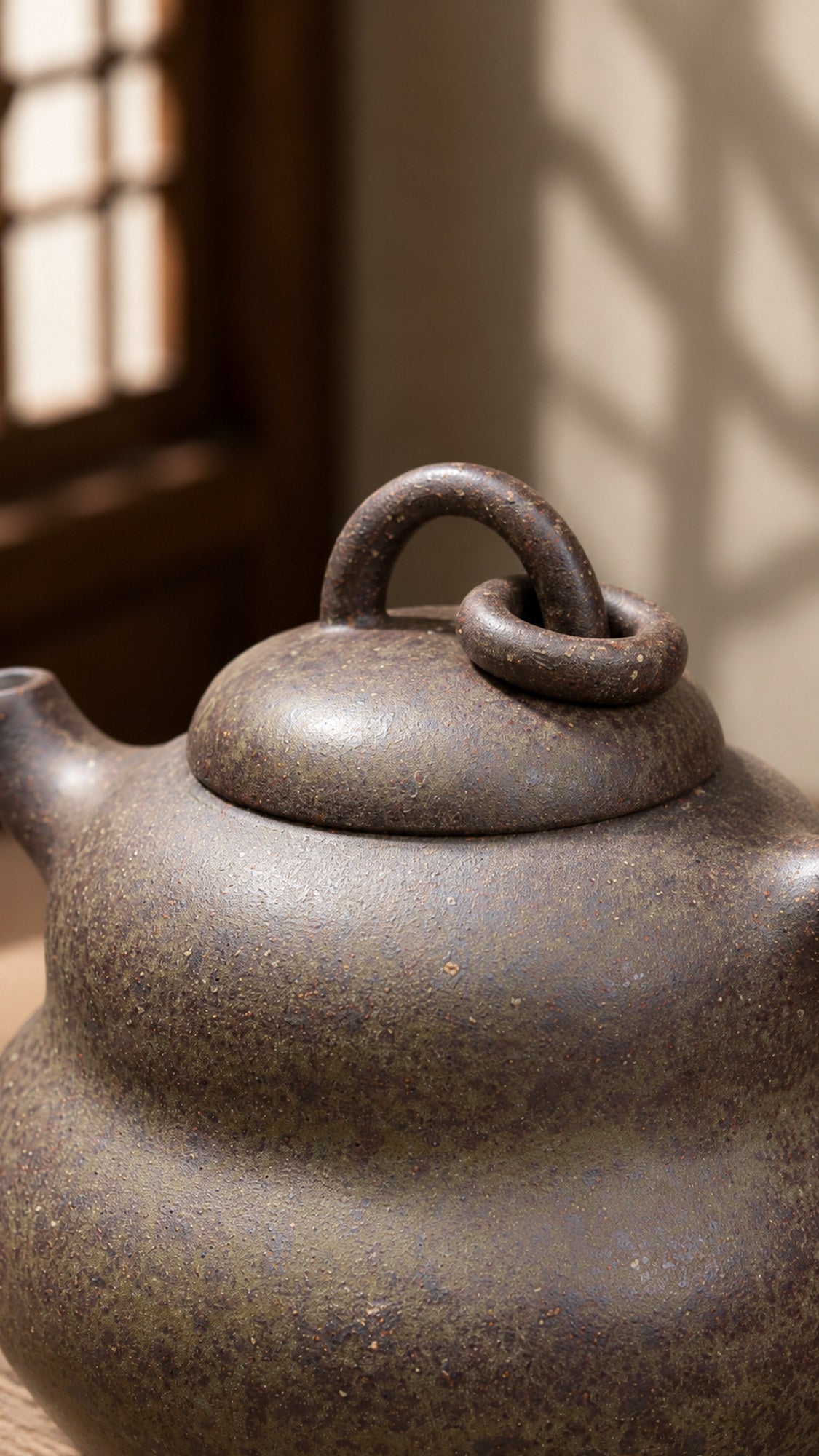 Product view 3 of 210ml Gourd Form zisha teapot in Xiekeqing Clay, No. 192