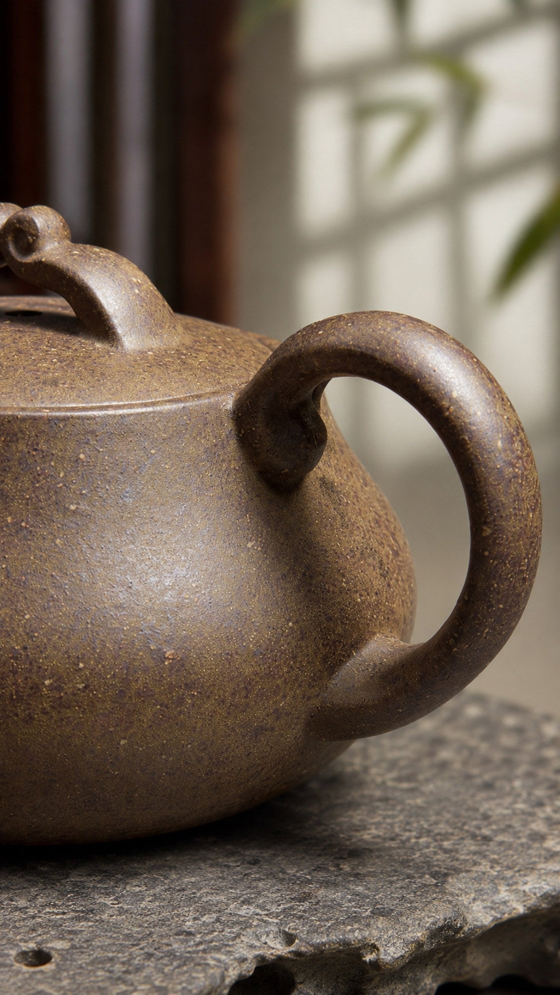 Product view 5 of 200ml Gourd Form zisha teapot in Xiekeqing Clay, No. 201