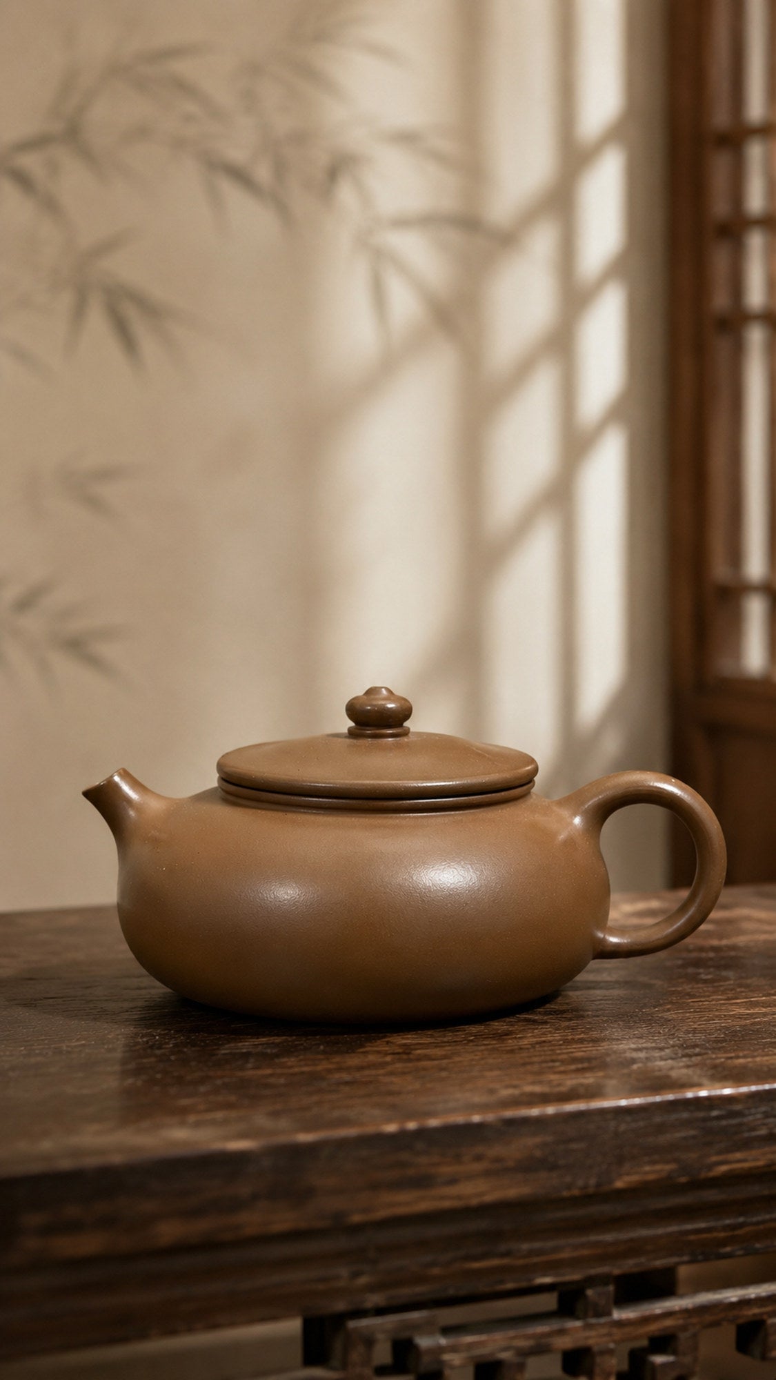 Product view 1 of 170ml Han Jiang zisha teapot in Chijin Zini Clay, No. 165