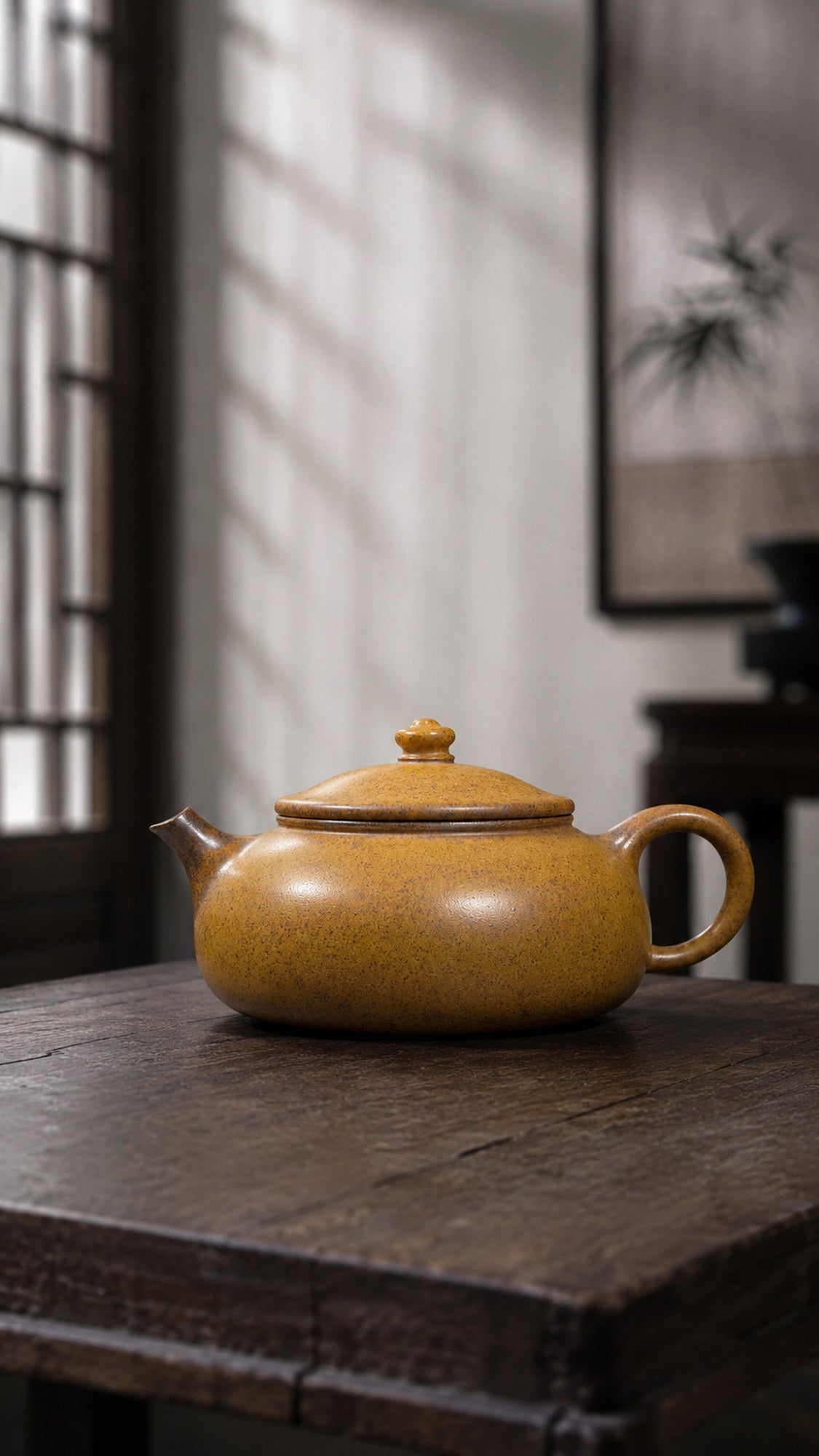 Product view 6 of 200ml Han Jiang zisha teapot in Golden Duanni Clay, No. 184