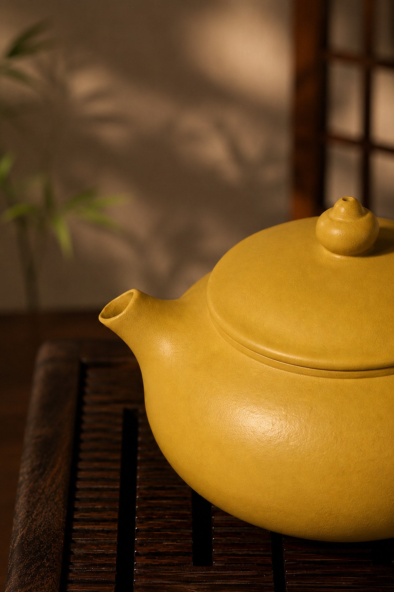 Product view 5 of 100ml Han Jiang zisha teapot in Golden Zhuni Clay, No. 020