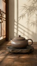 Product view 1 of 180ml Han Jiang zisha teapot in Tianqingni Clay, No. 146