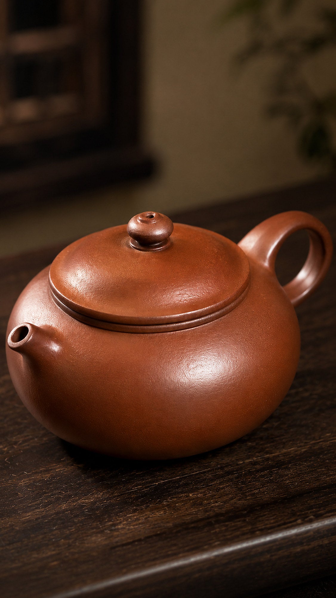 Product view 3 of 90ml Han Jiang zisha teapot in Zhuni Clay, No. 035