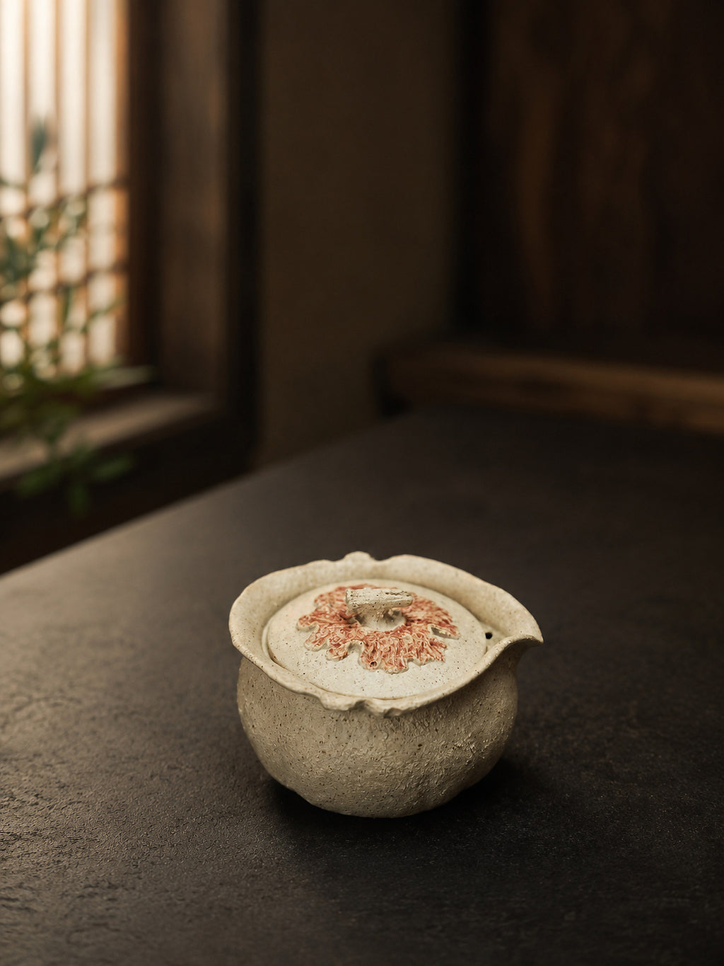 Product view 6 of 180ml Hand-Grip Form zisha teapot in Baiyu Duanni Clay, No. 277