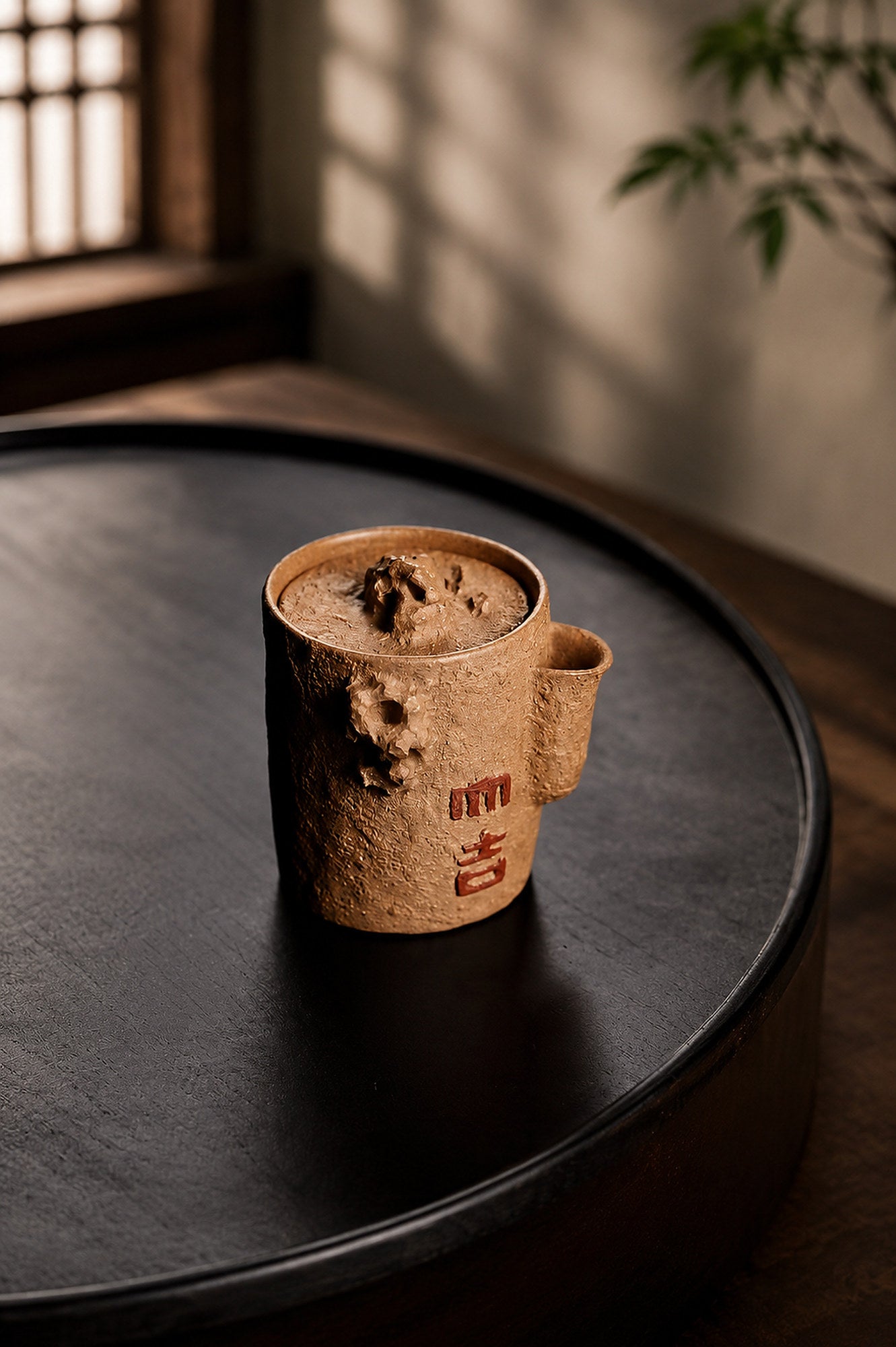Product view 1 of 100ml Hand-Grip Form zisha teapot in Duanni Clay, No. 269