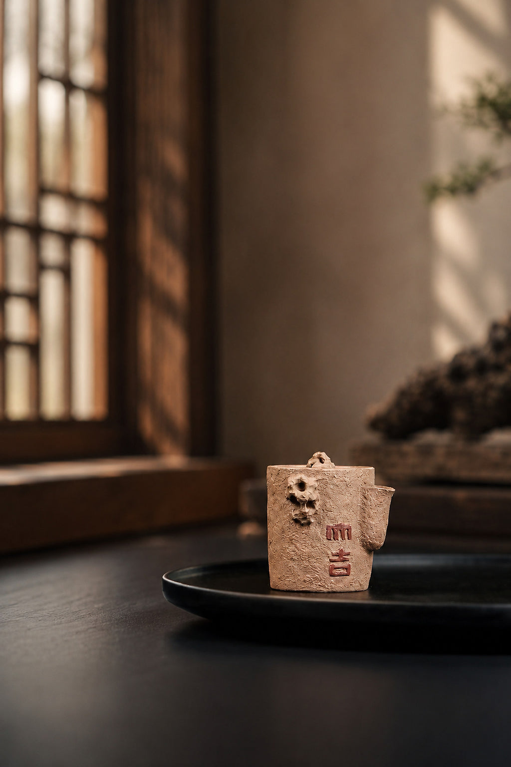 Product view 5 of 100ml Hand-Grip Form zisha teapot in Duanni Clay, No. 269