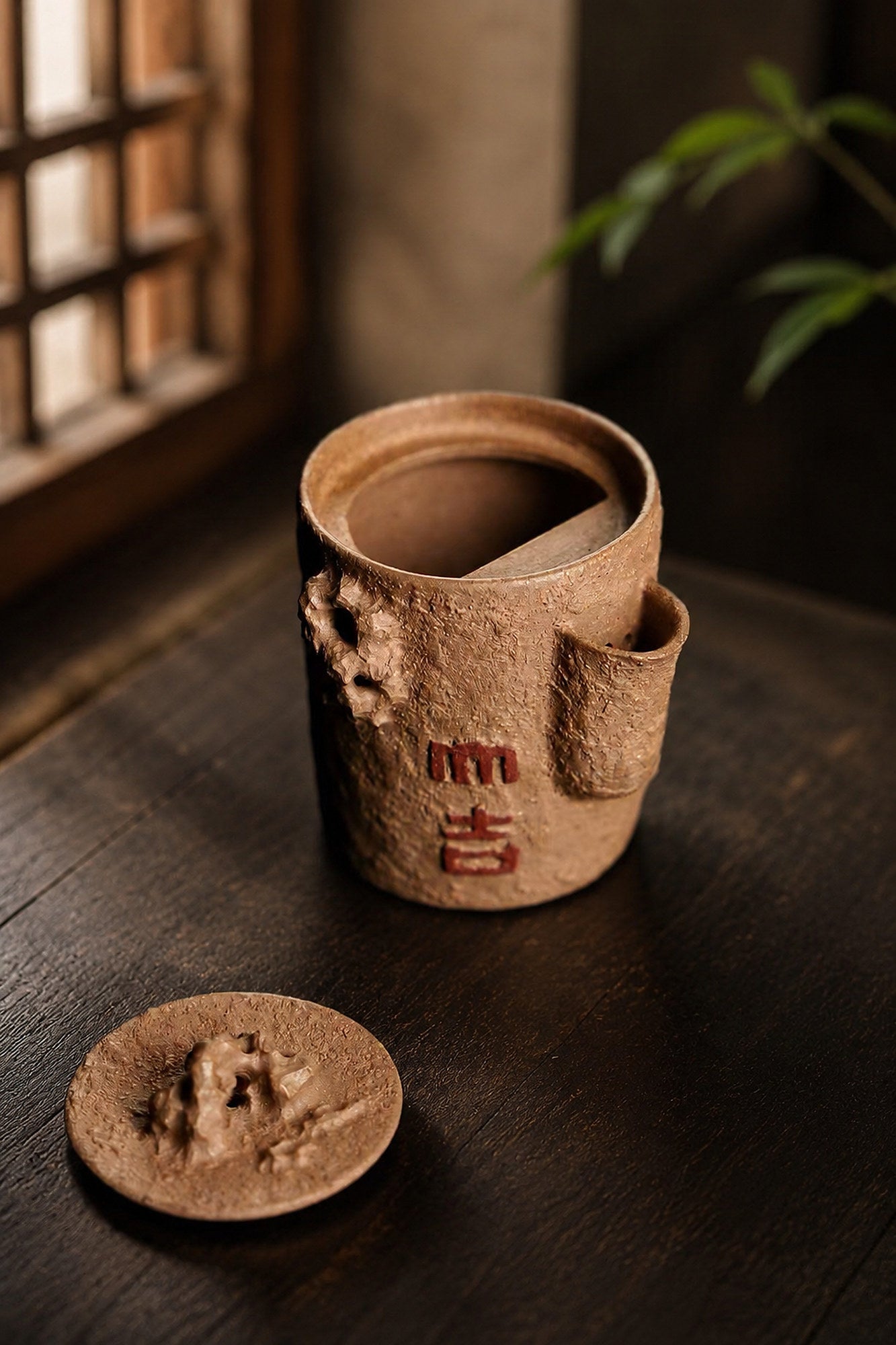 Product view 8 of 100ml Hand-Grip Form zisha teapot in Duanni Clay, No. 269