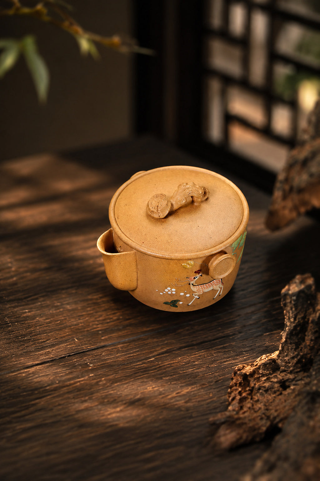 Product view 3 of 140ml Hand-Grip Form zisha teapot in Duanni Clay, No. 384