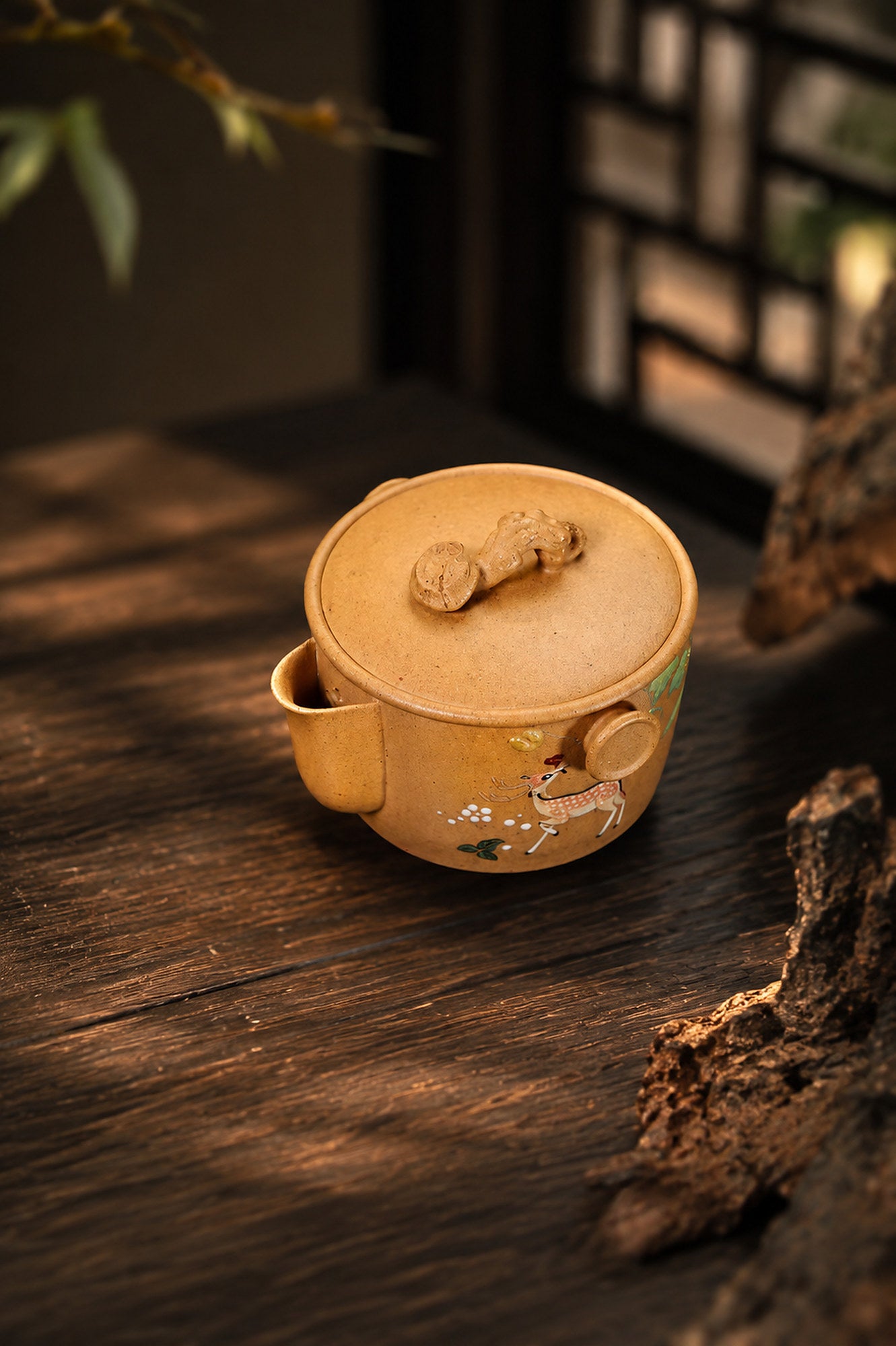 Product view 3 of 140ml Hand-Grip Form zisha teapot in Duanni Clay, No. 384