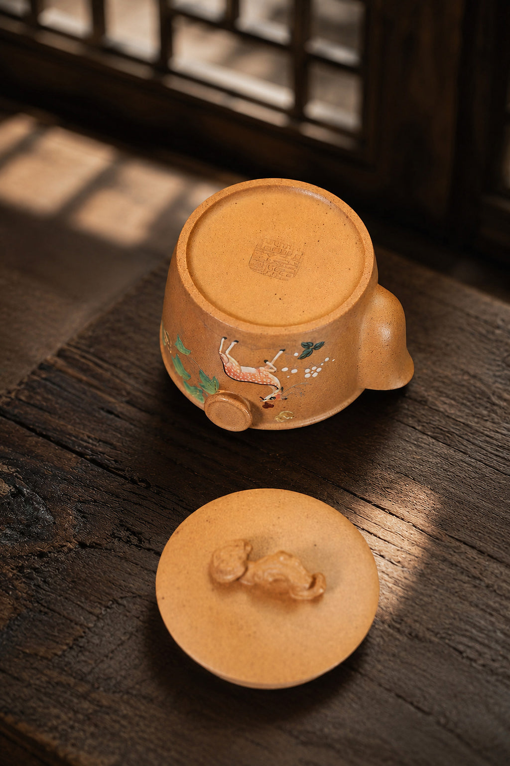 Product view 6 of 140ml Hand-Grip Form zisha teapot in Duanni Clay, No. 384