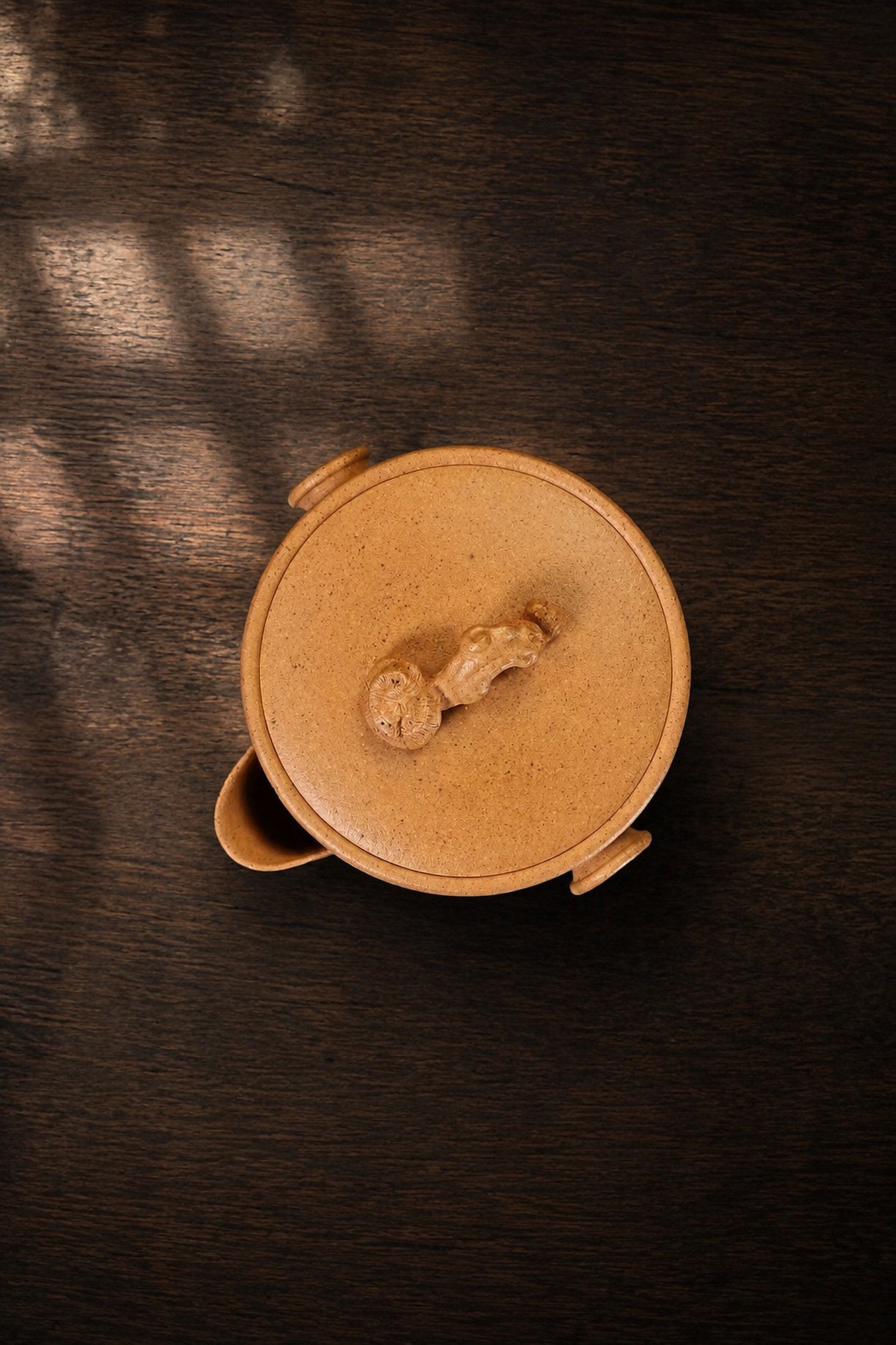 Product view 9 of 140ml Hand-Grip Form zisha teapot in Duanni Clay, No. 384