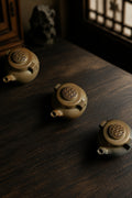 Product view 1 of 100ml Hand-Grip Form zisha teapot in Golden Duanni Clay, No. 270