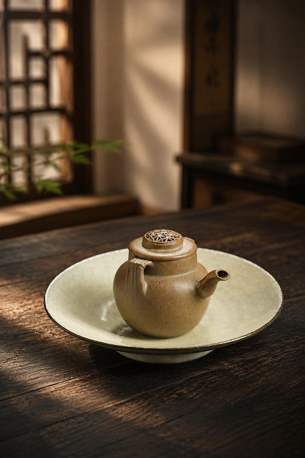 Product view 7 of 100ml Hand-Grip Form zisha teapot in Golden Duanni Clay, No. 270