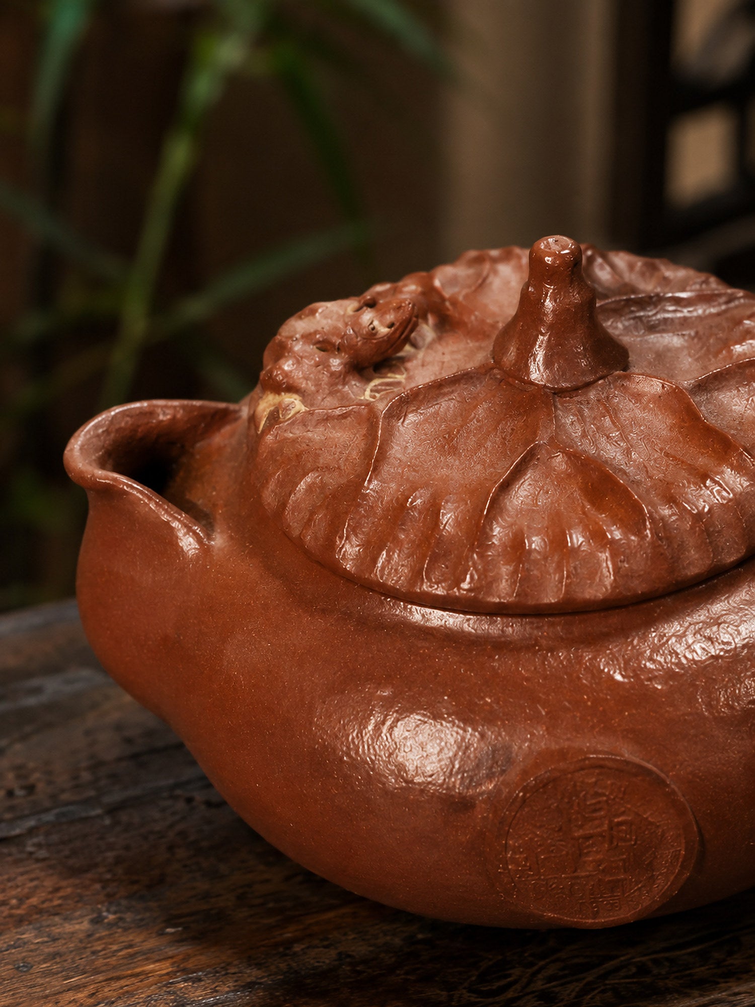Product view 3 of 140ml Hand-Grip Form zisha teapot in Jiangponi Clay, No. 005