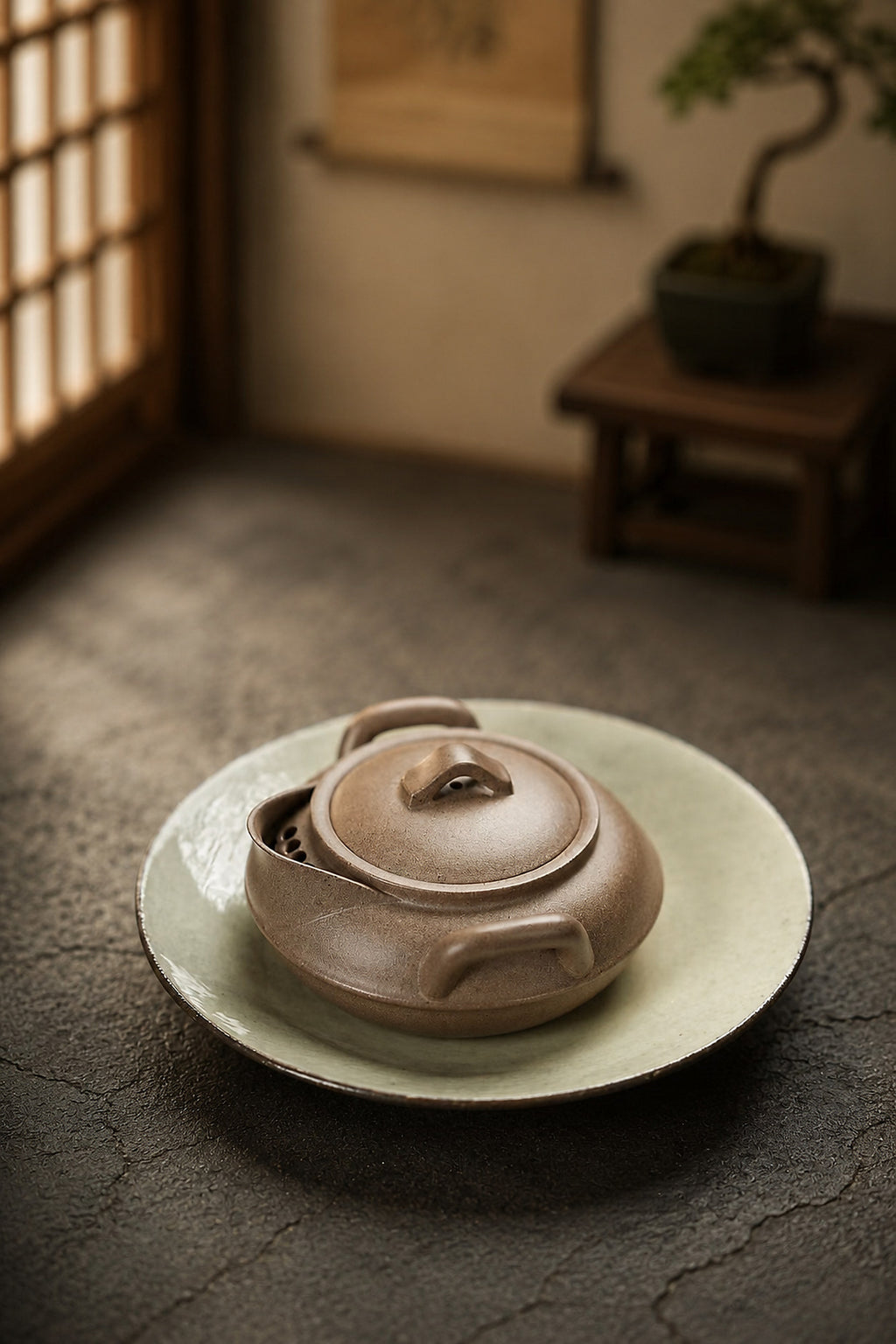 Product view 6 of 140ml Hand-Grip Form zisha teapot in Songhua Duanni Clay, No. 265