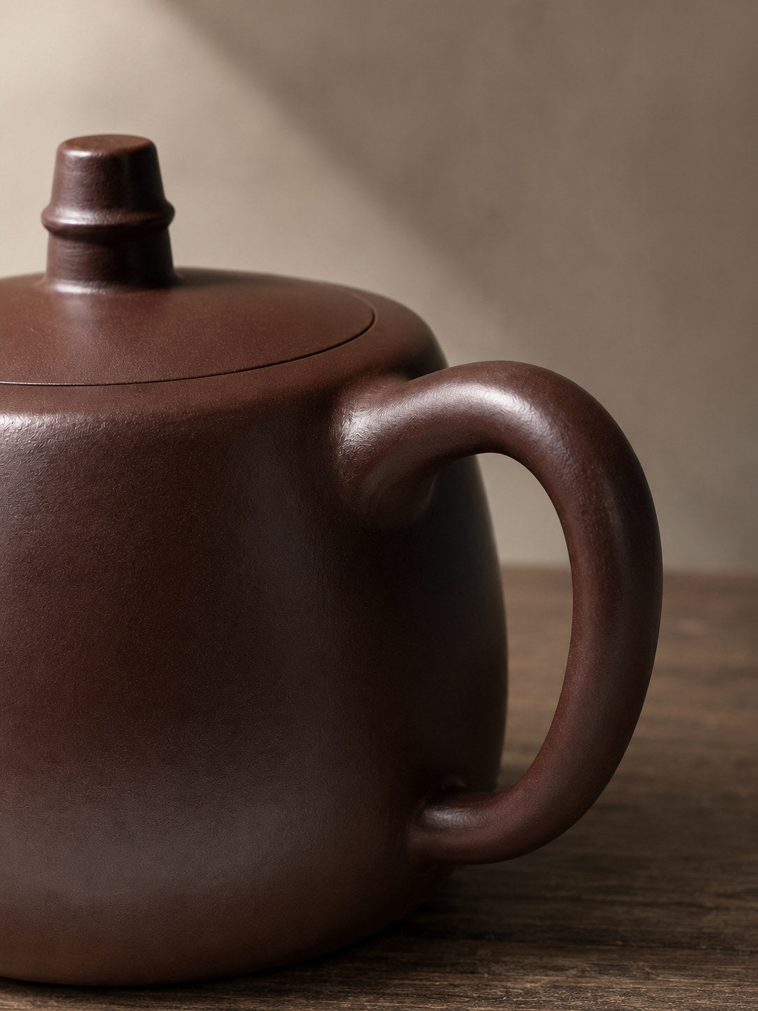 Product view 5 of 100ml Handuo zisha teapot in Zipao Yusha Clay, No. 077