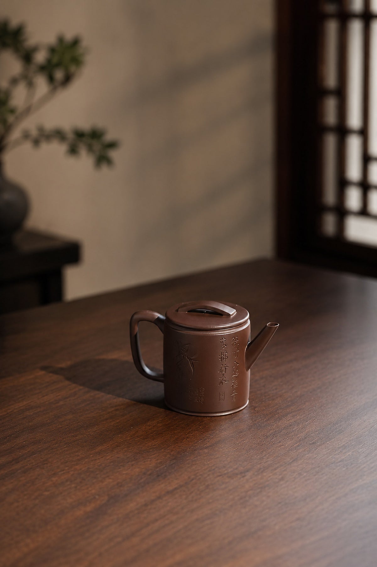 Product view 7 of 150ml Hanwa zisha teapot in Aged Zini Clay, No. 243