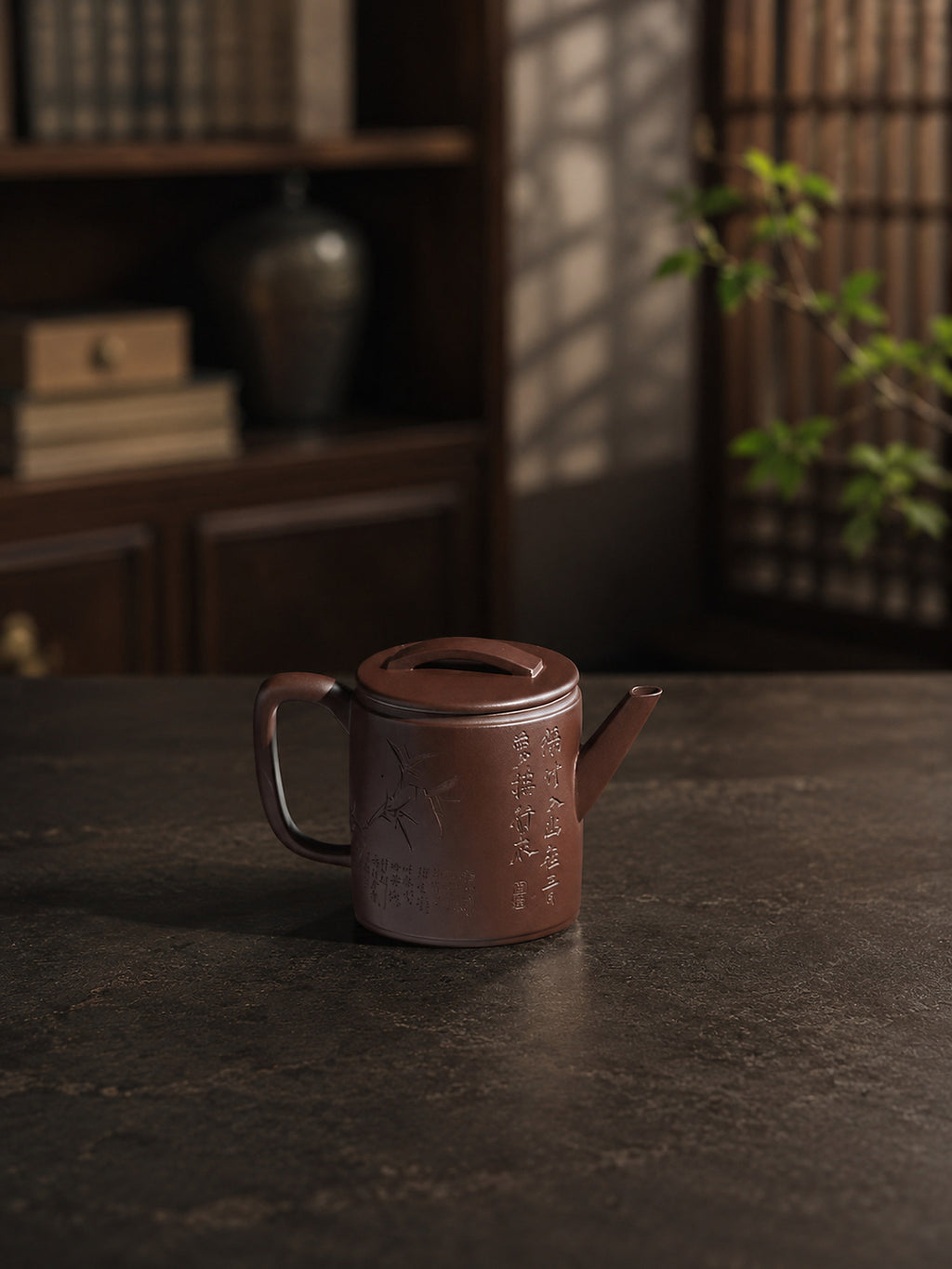 Product view 9 of 150ml Hanwa zisha teapot in Aged Zini Clay, No. 243