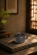 Product view 1 of 80ml Hanwa zisha teapot in Aged Zini Clay, No. 244