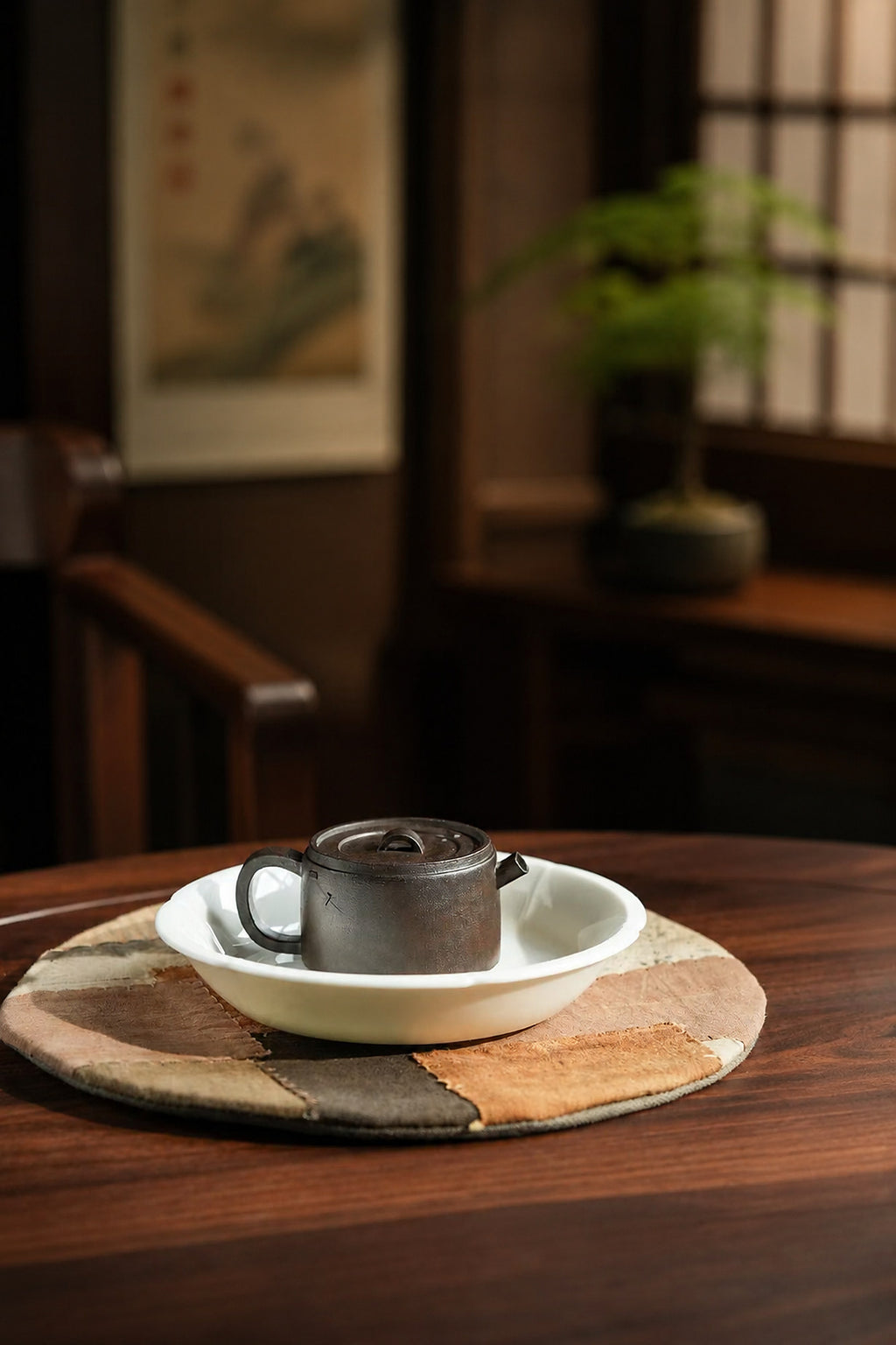Product view 4 of 80ml Hanwa zisha teapot in Aged Zini Clay, No. 244