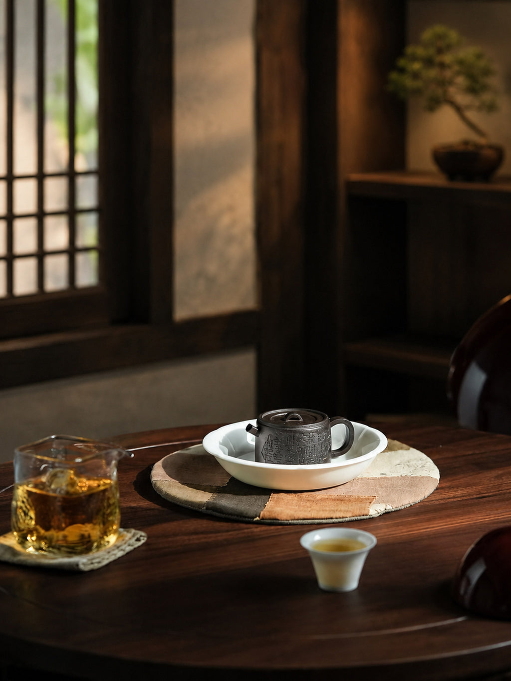 Product view 7 of 80ml Hanwa zisha teapot in Aged Zini Clay, No. 244