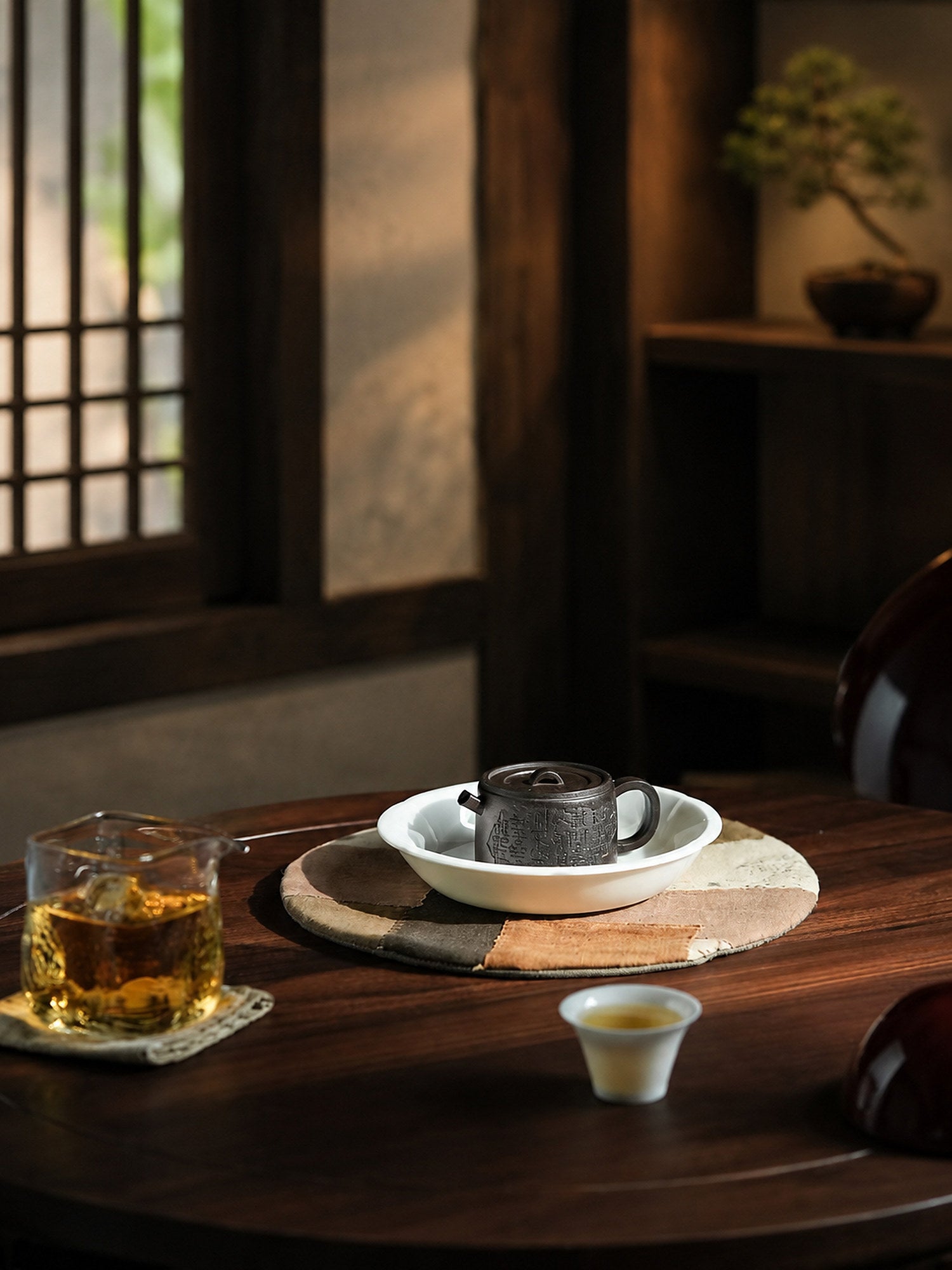 Product view 7 of 80ml Hanwa zisha teapot in Aged Zini Clay, No. 244