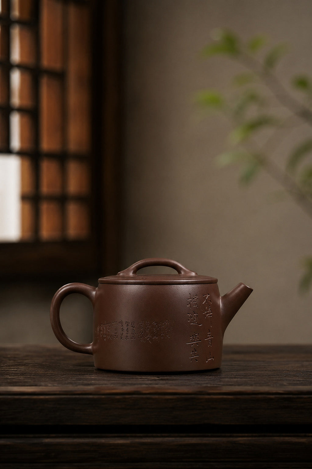 Product view 7 of 130ml Hanwa zisha teapot in Aged Zini Clay, No. 426