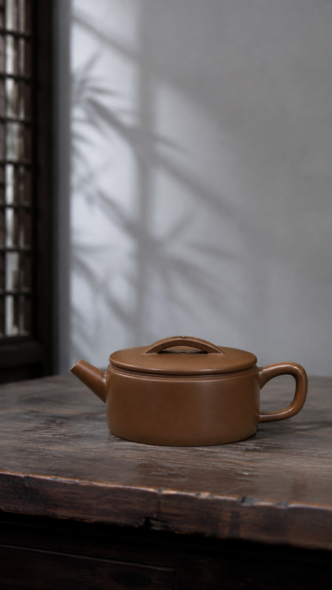 Product view 6 of 180ml Hanwa zisha teapot in Chijin Zini Clay, No. 161