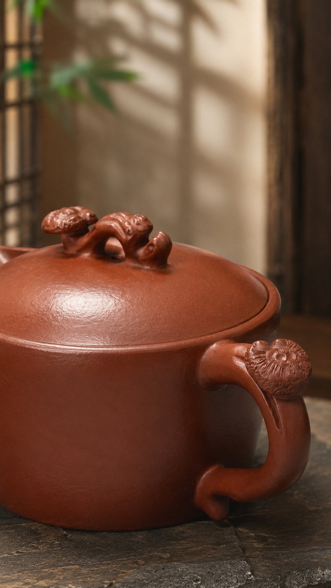 Product view 3 of 120ml Hanwa zisha teapot in Dahongpao Clay, No. 210