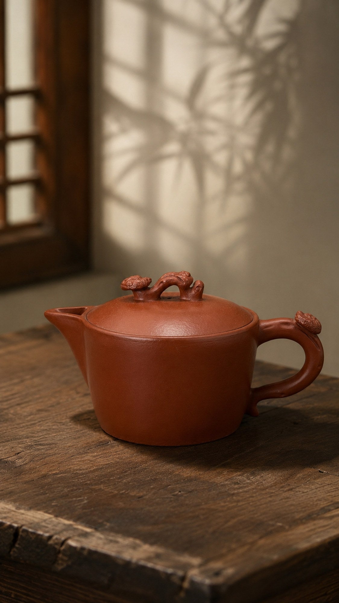 Product view 4 of 120ml Hanwa zisha teapot in Dahongpao Clay, No. 210