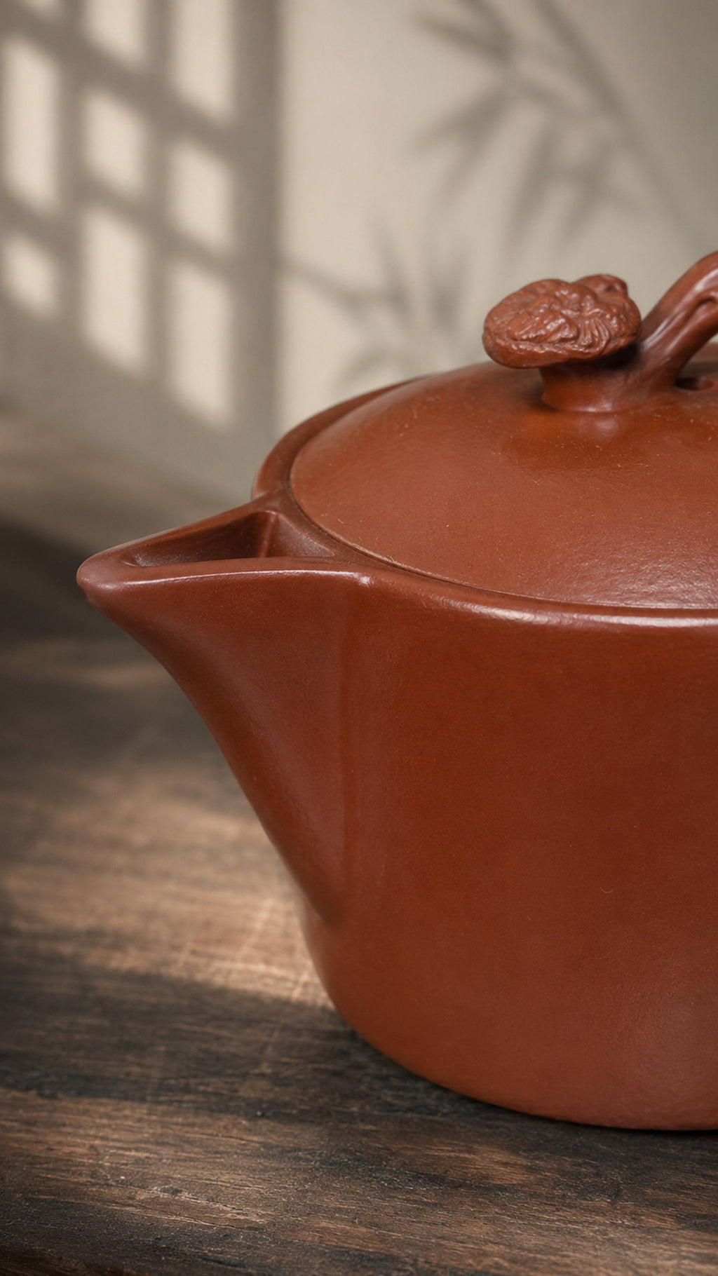 Product view 5 of 120ml Hanwa zisha teapot in Dahongpao Clay, No. 210