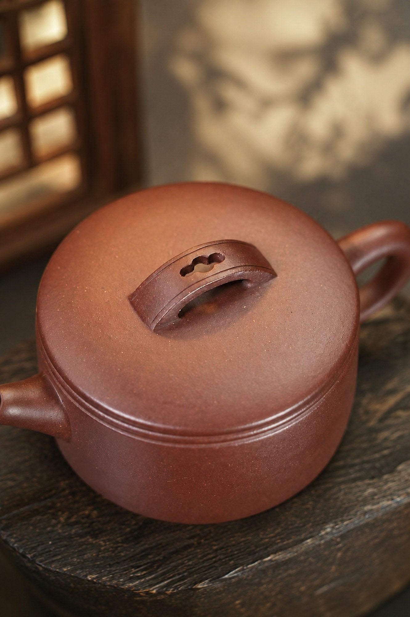 Product view 4 of 110ml Hanwa zisha teapot in Dicaoqing Zini Clay, No. 361