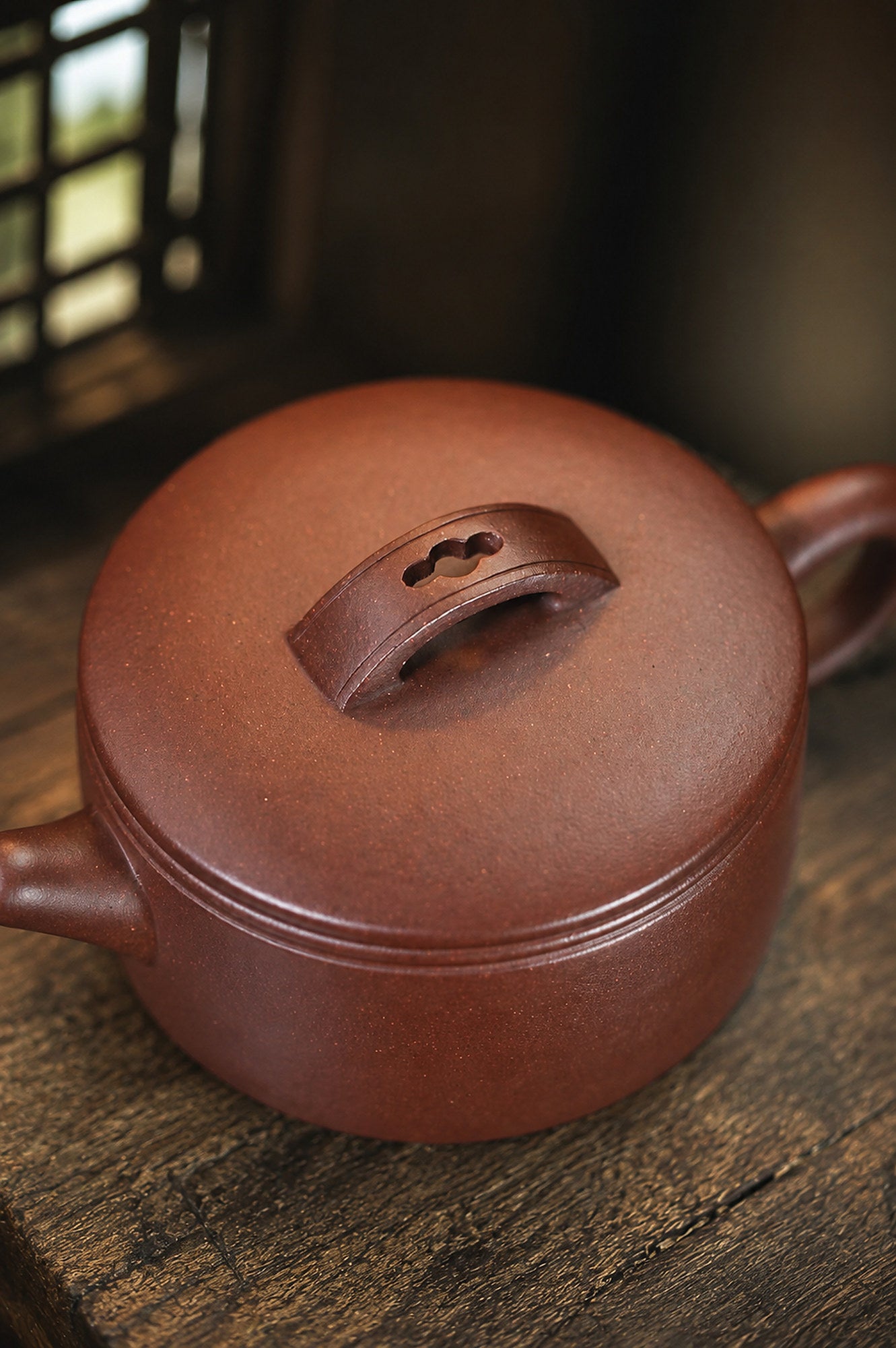 Product view 5 of 110ml Hanwa zisha teapot in Dicaoqing Zini Clay, No. 361