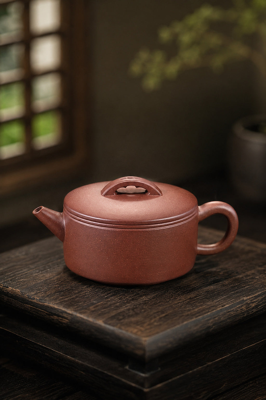 Product view 7 of 110ml Hanwa zisha teapot in Dicaoqing Zini Clay, No. 361