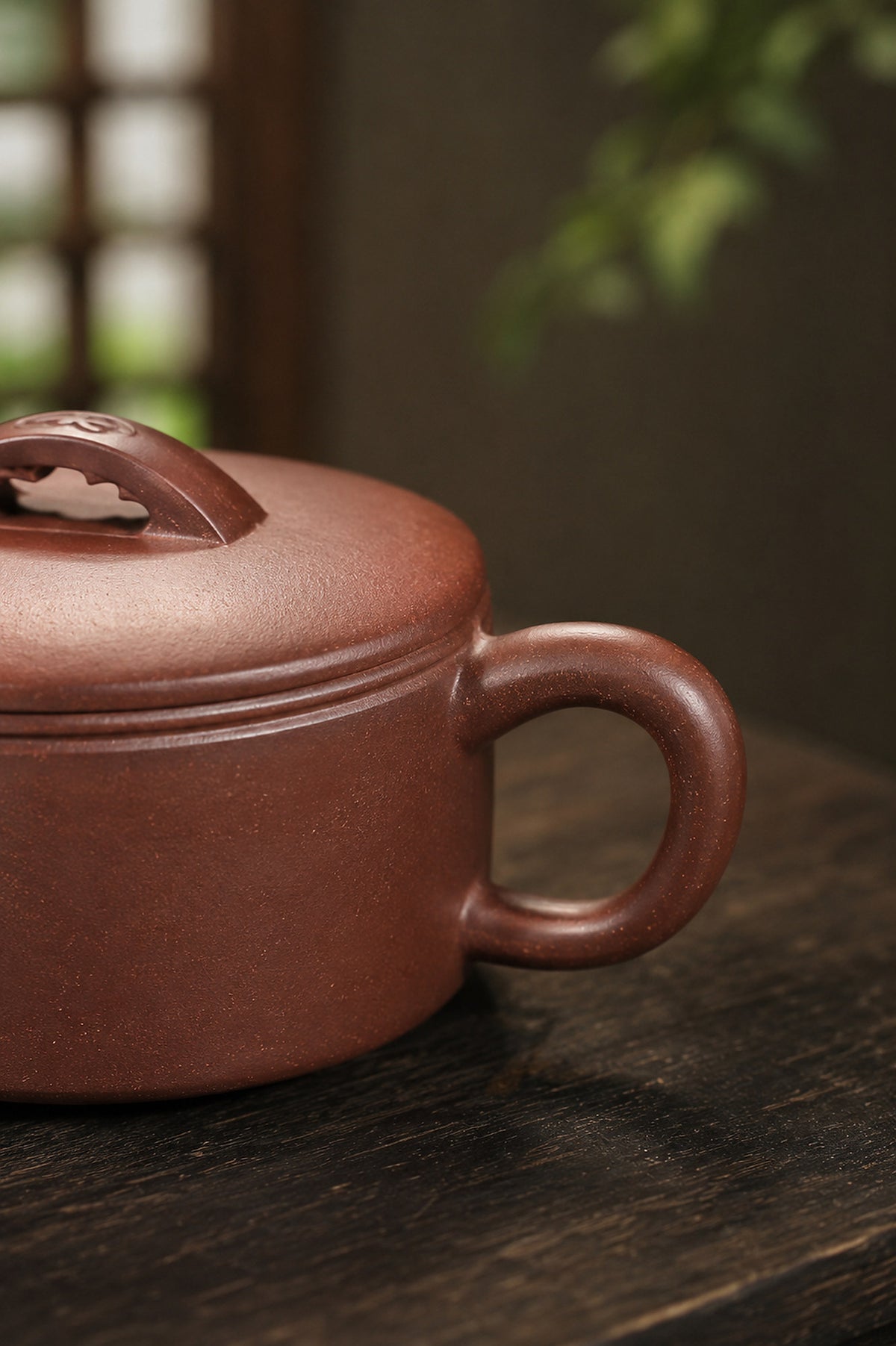 Product view 8 of 110ml Hanwa zisha teapot in Dicaoqing Zini Clay, No. 361